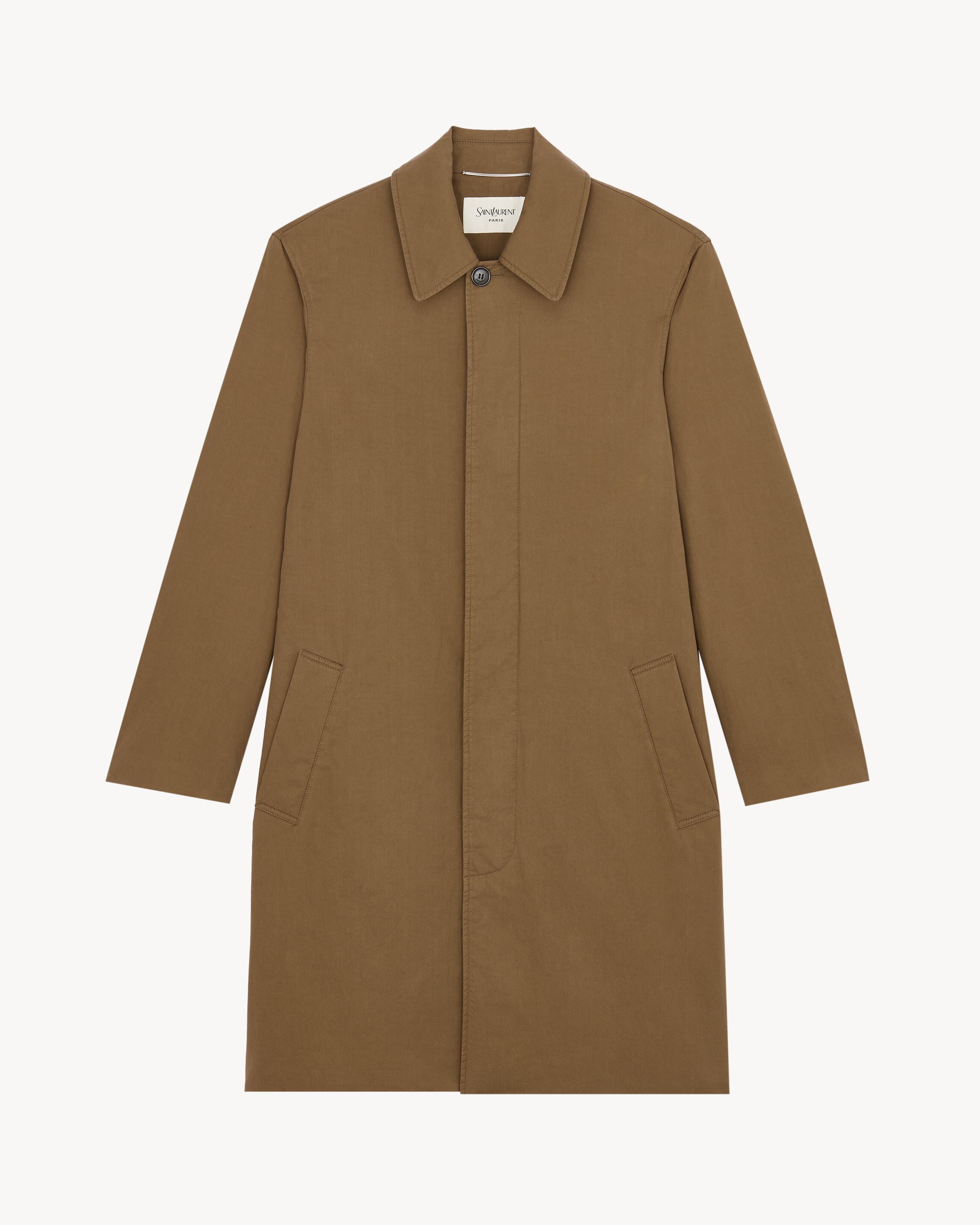 メンズ Saint Laurent ロングコート & ウィンターコート | Lyst