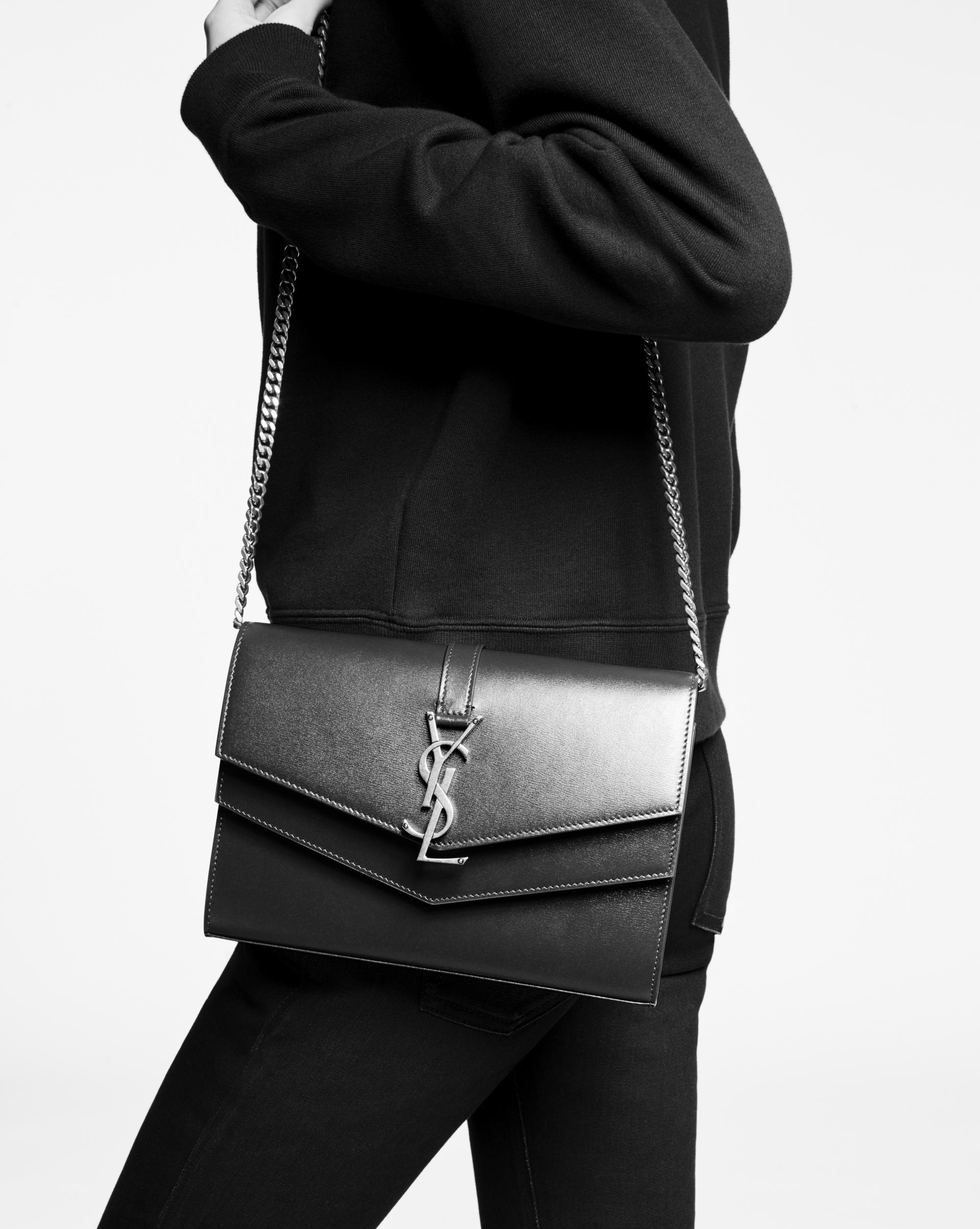 ysl sulpice chain wallet