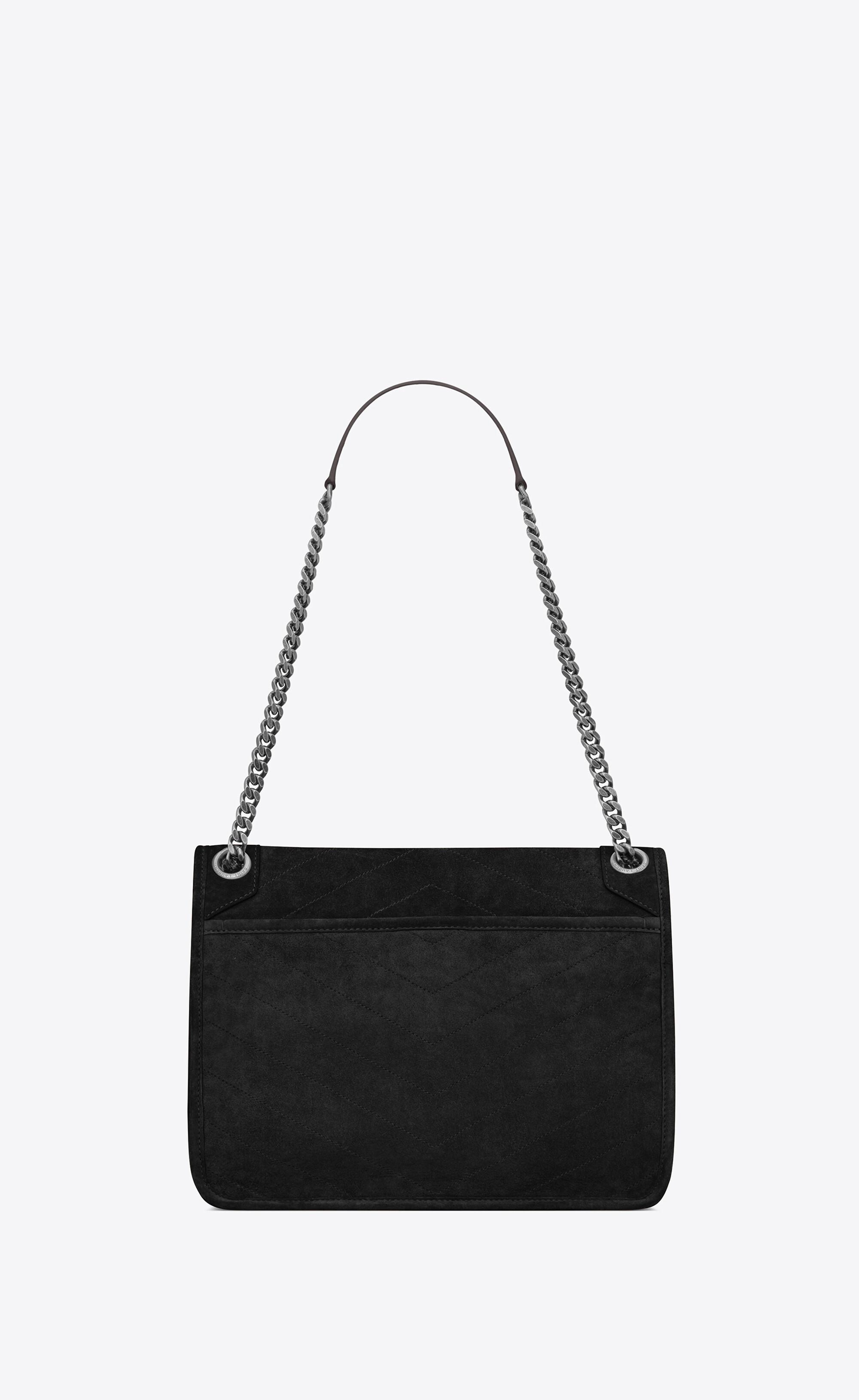 saint laurent niki suede