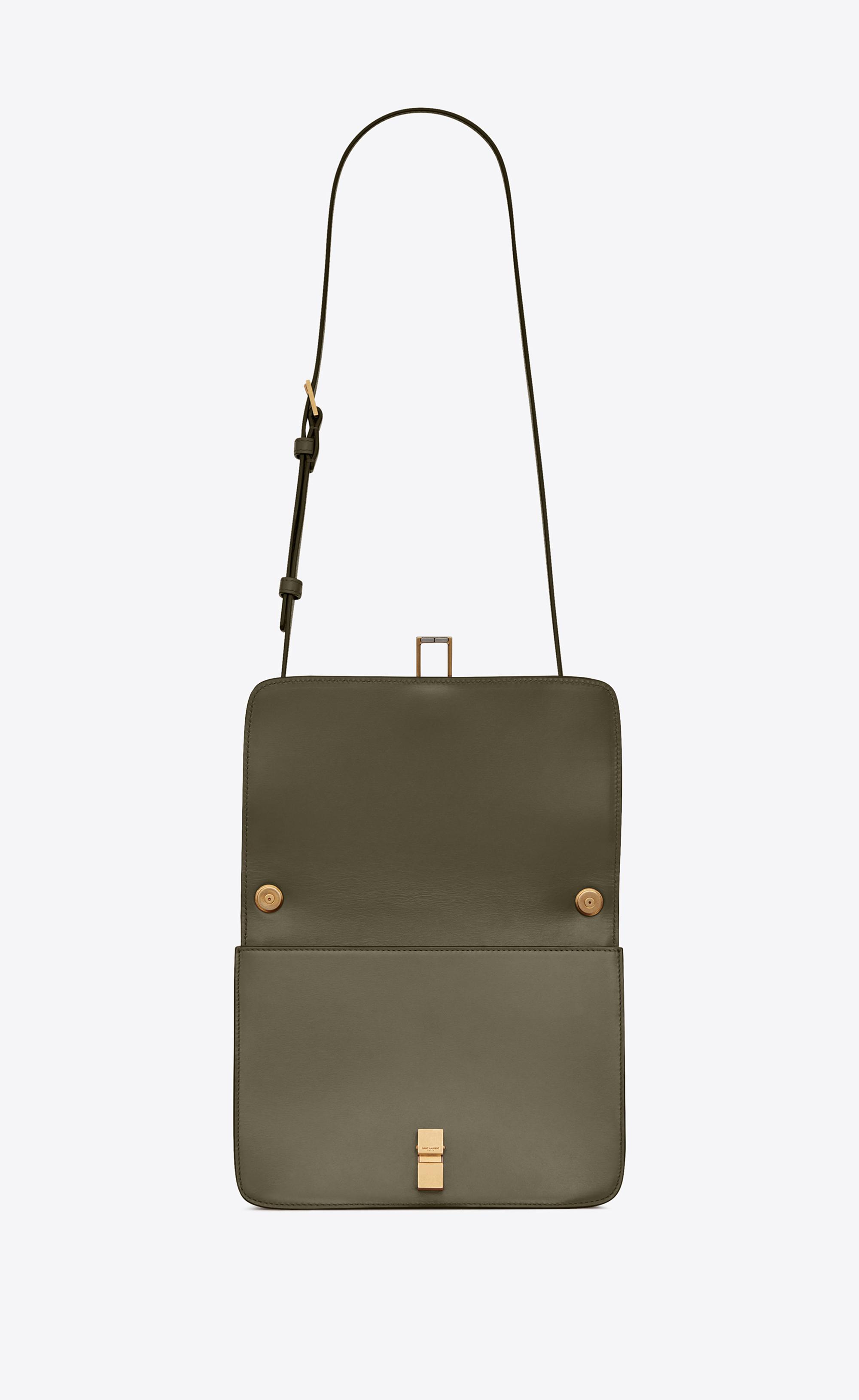 Carre satchel in smooth sales leather