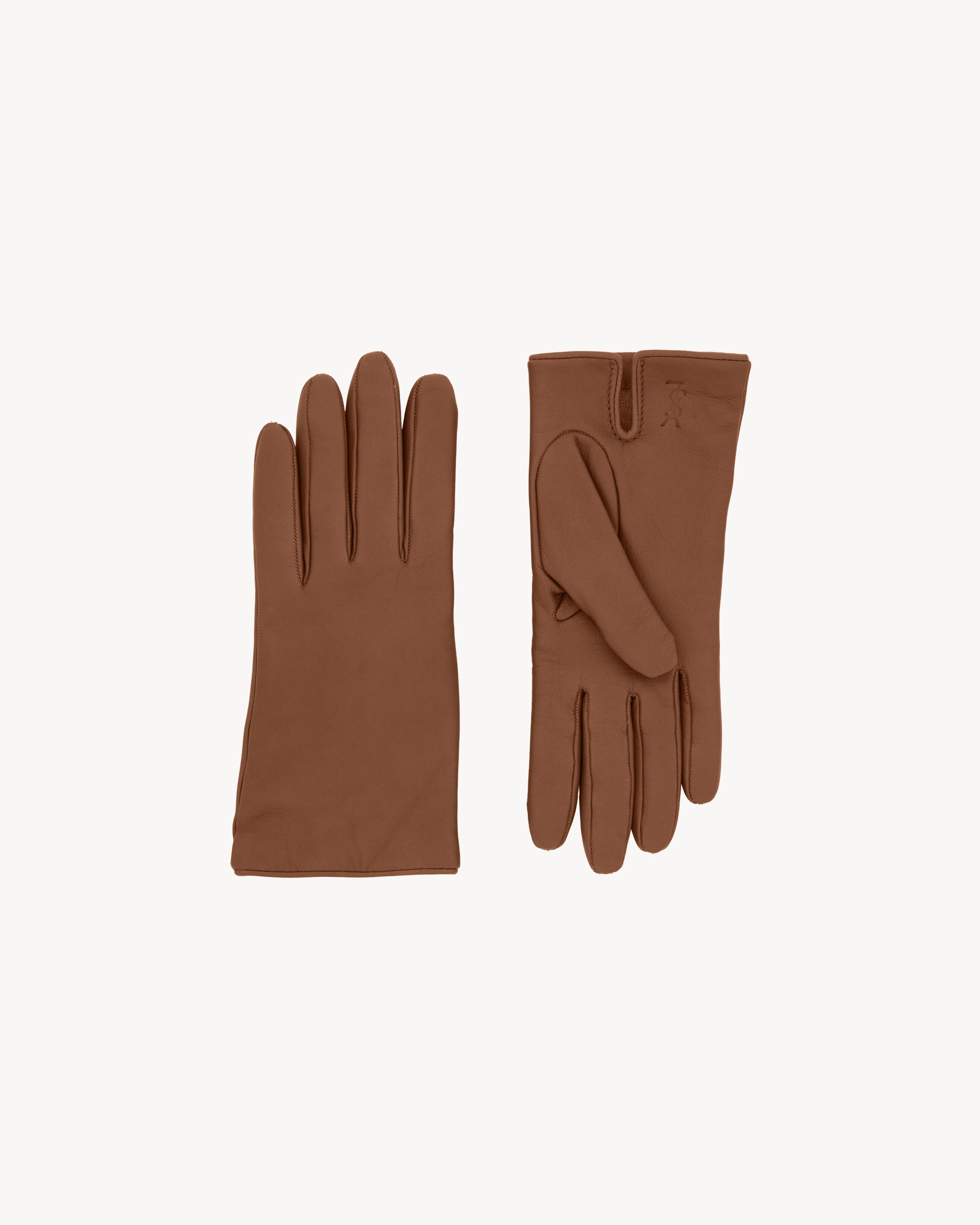 手袋 Saint Laurent GLOVE (8026483YQ52 1000) Women's Saint Laurent Gloves | Lyst
