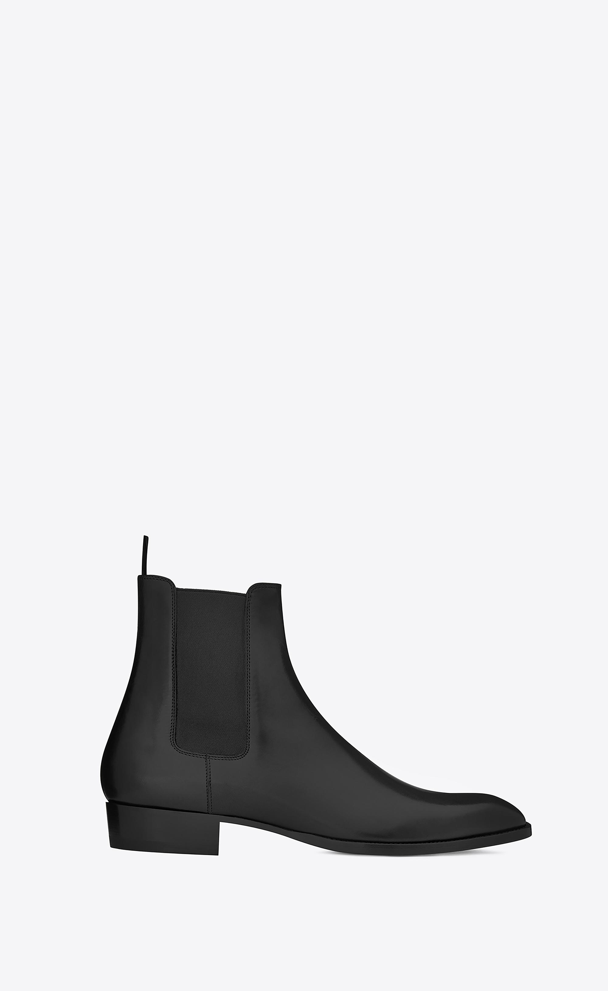 Saint Laurent Dylan 40mm Chelsea Boots in Black for Men | Lyst