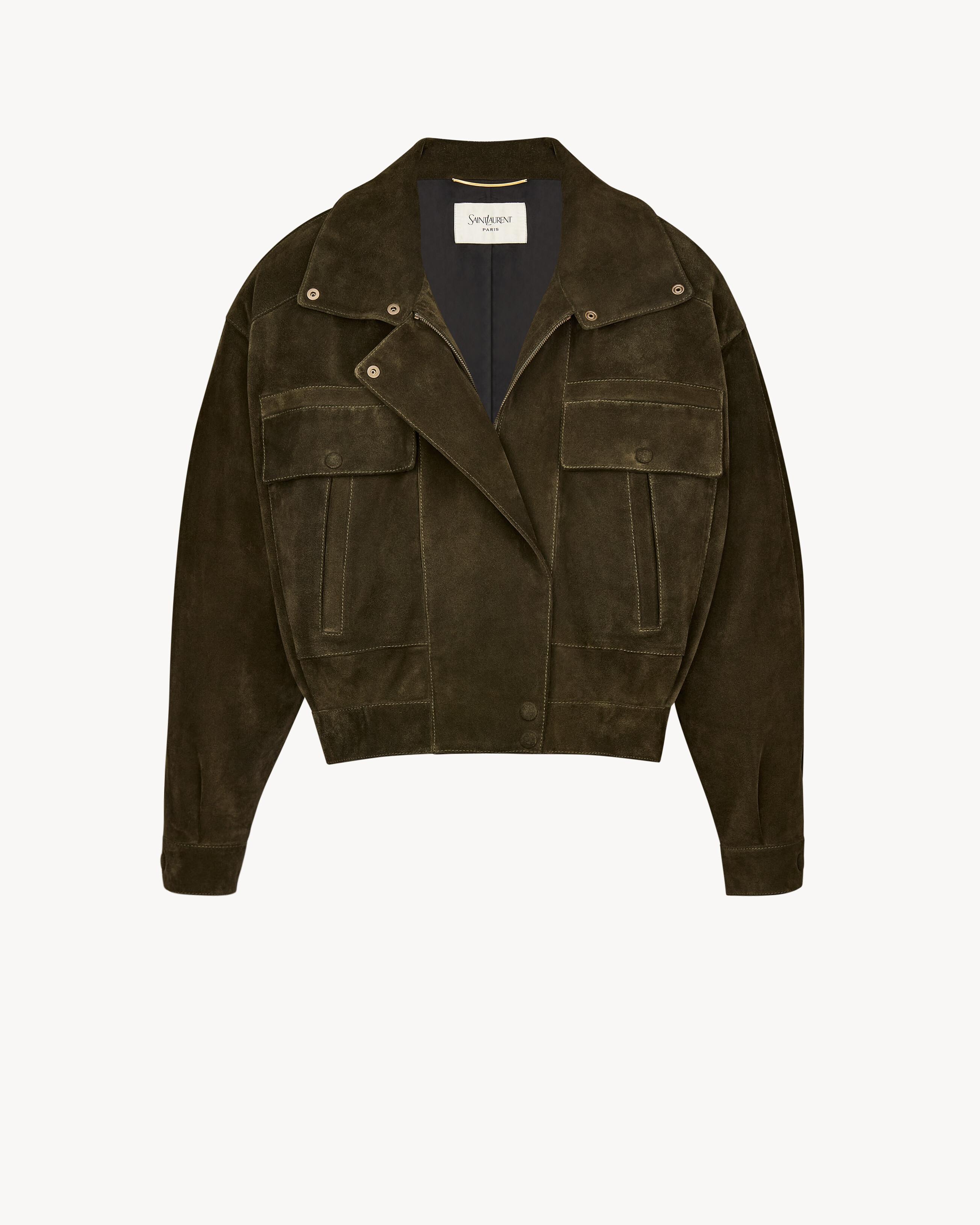 Manteau réversible Huc of Sweden en cuir fauve - Taille 44