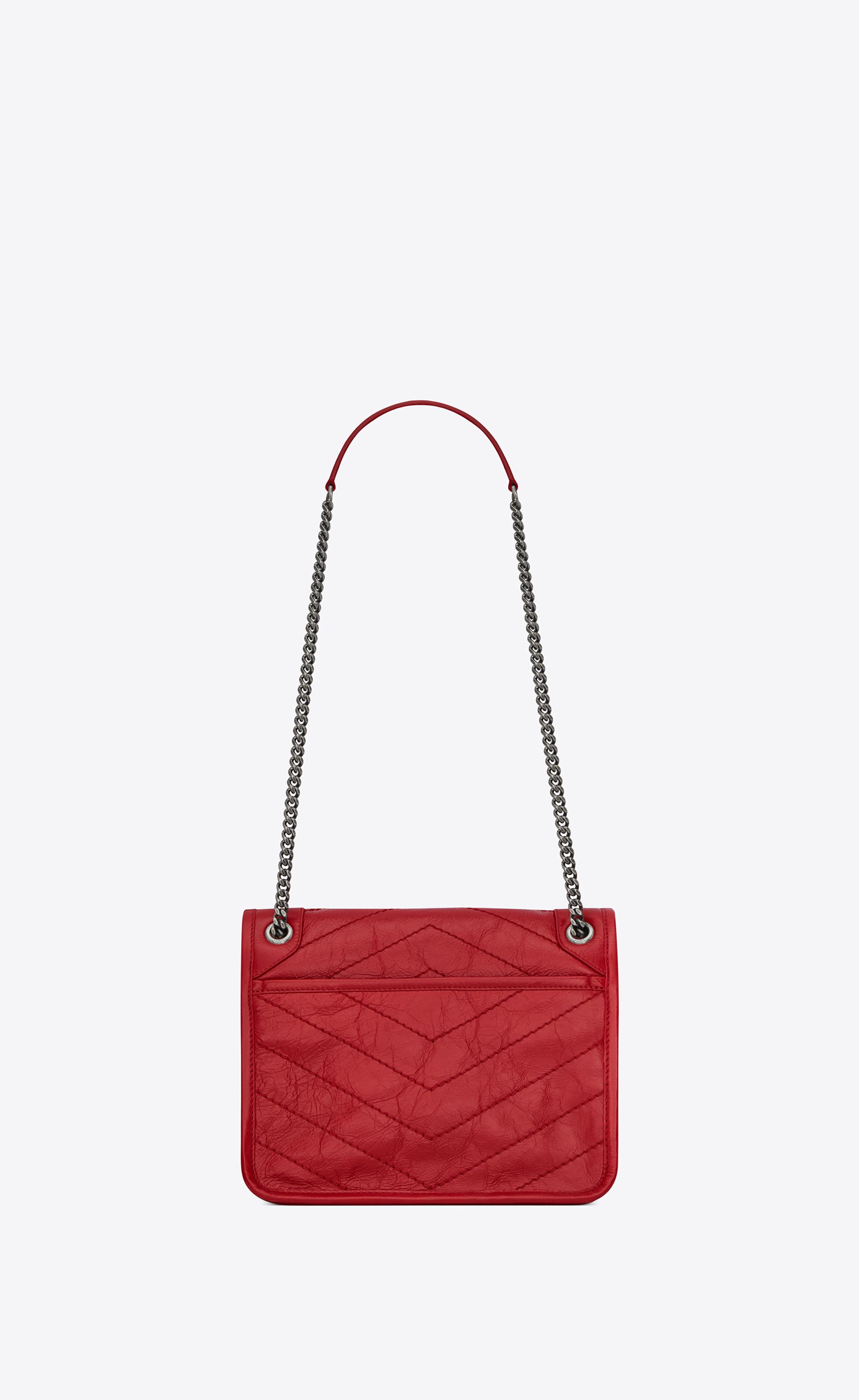 Saint Laurent Niki Baby In Metallic 