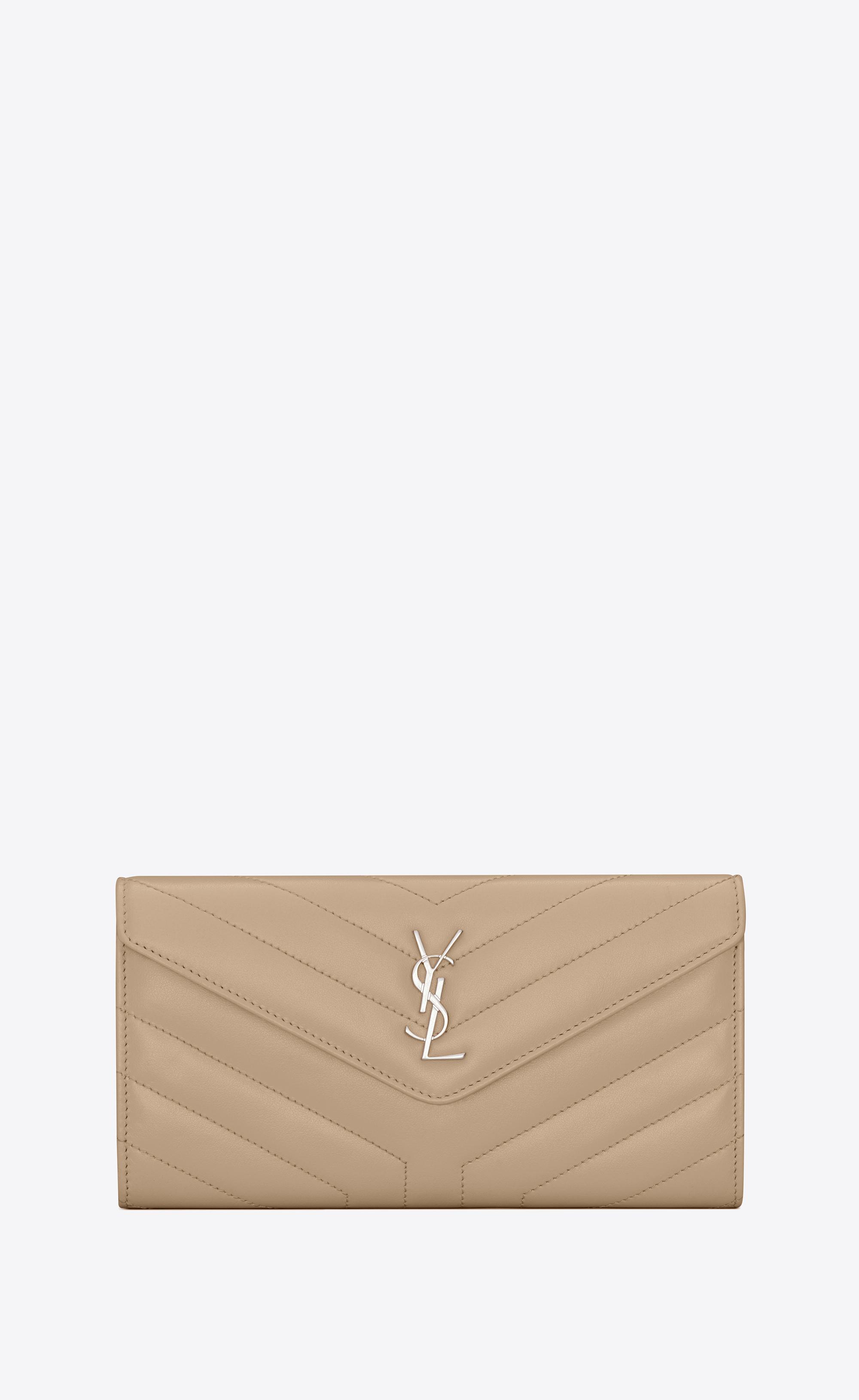 ysl long wallet