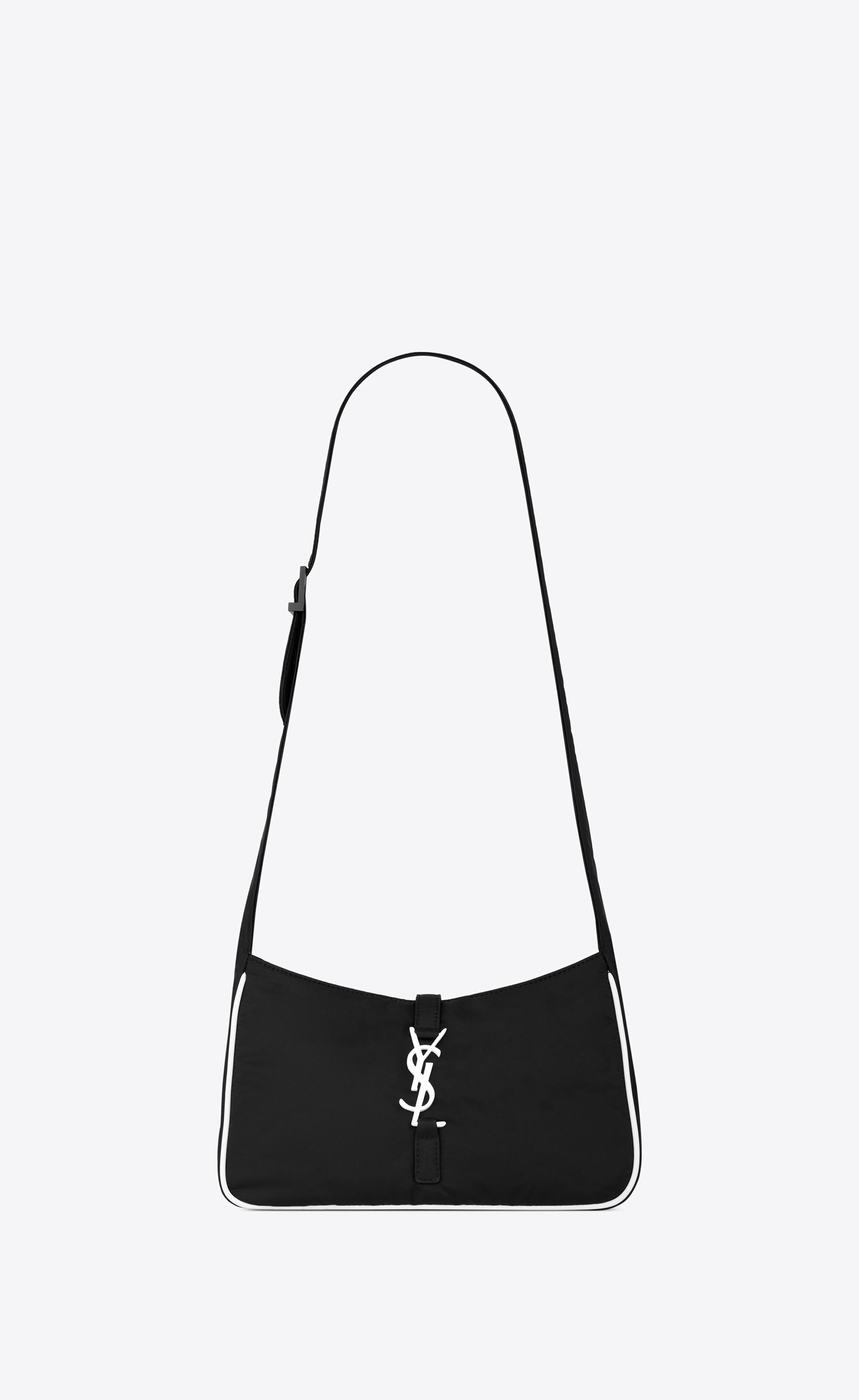 Saint Laurent Le 5 À 7 Crossbody Bag In Econyl® Regenerated Nylon in