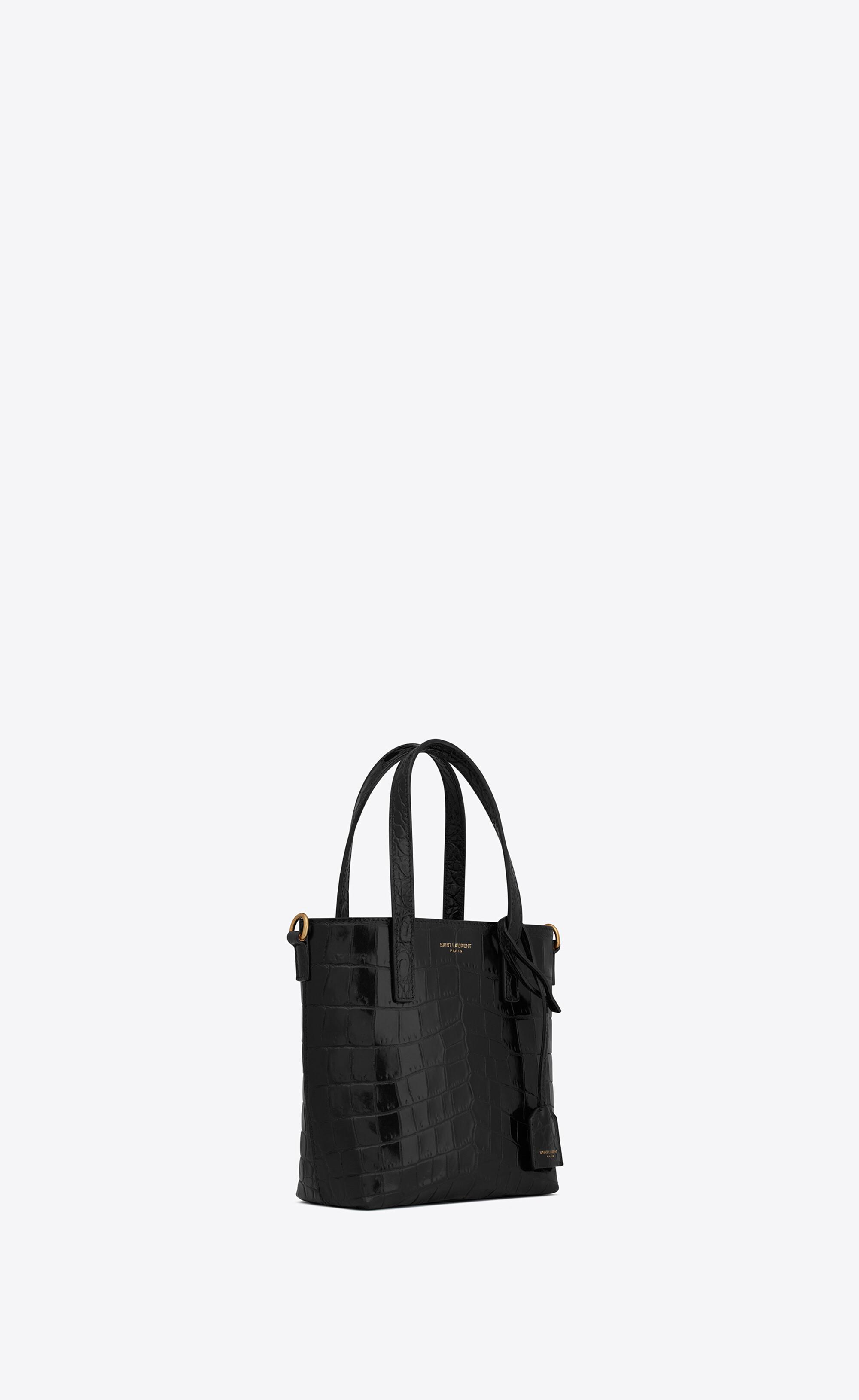 Mini Toy Shopping di Saint Laurent in Nero Lyst