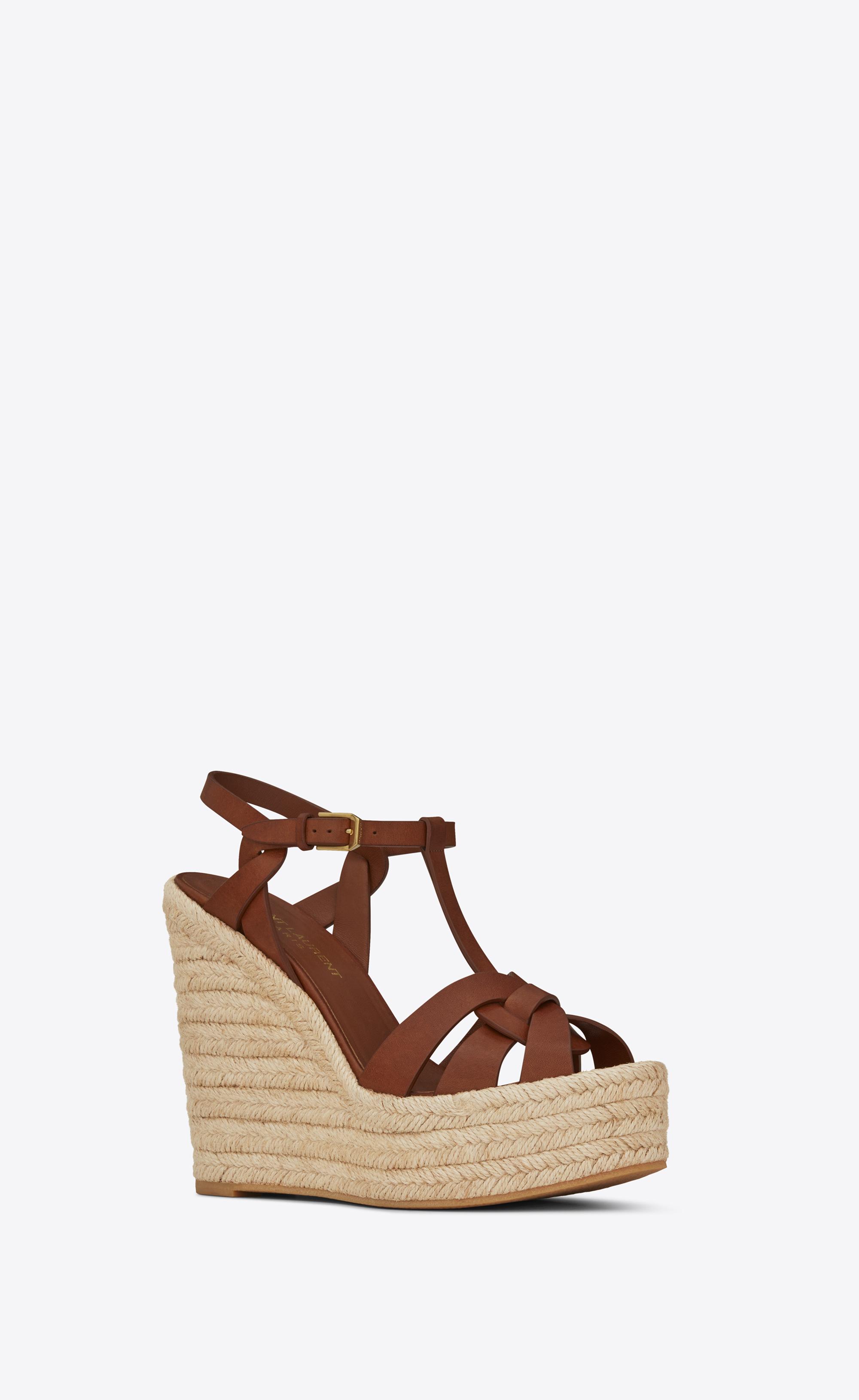 ysl espadrille wedge