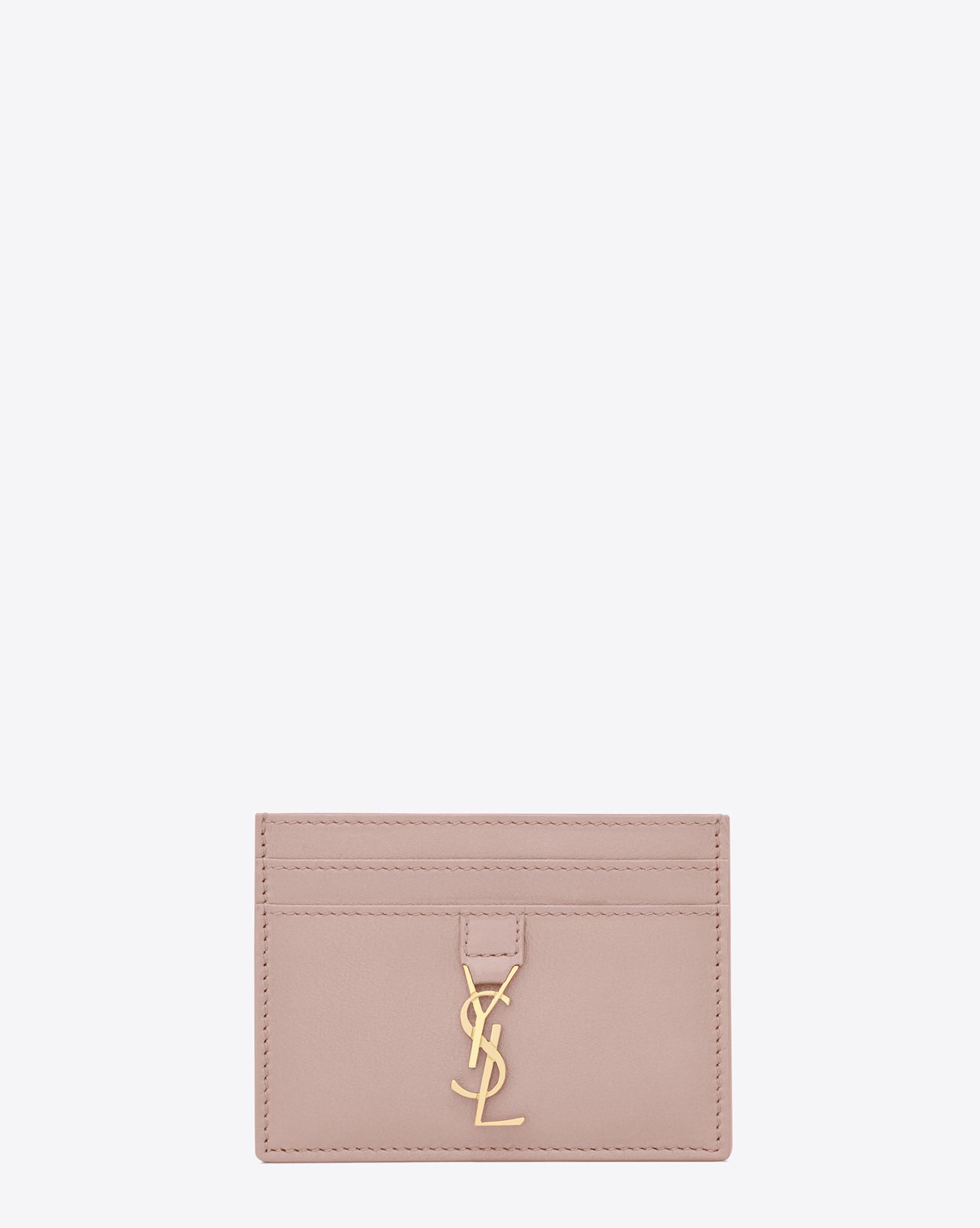 Ysl Card Holder Pink / 【超荀價入手Saint Laurent YSL卡片套、銀包】低至HK$1419! - MySiShop.com