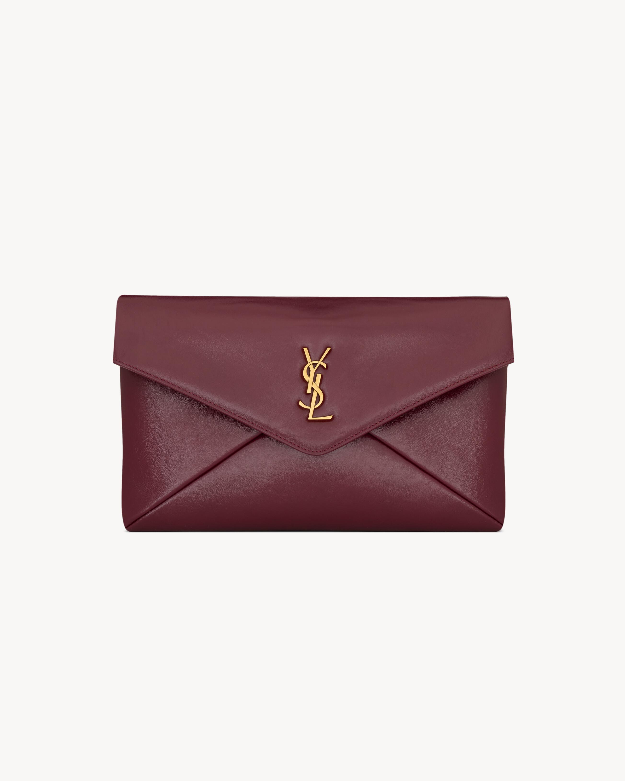 VIP価格SALE★Saint Laurent★イブニングポーチ サテン レディース Saint Laurent クラッチ & イブニングバッグ | Lyst