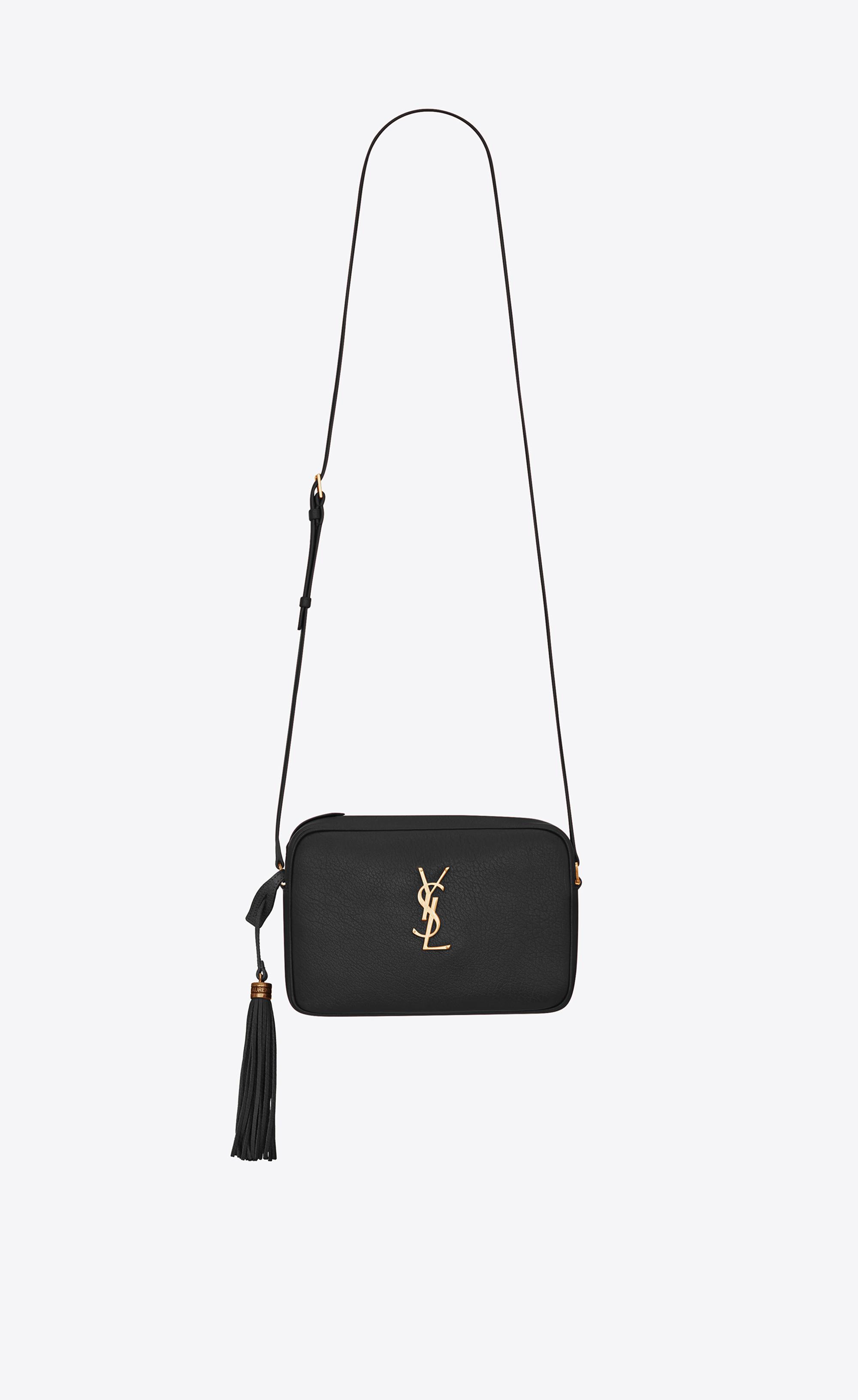 Saint Laurent Lou Mini Monogram Ysl Quilt Calf Camera Bag