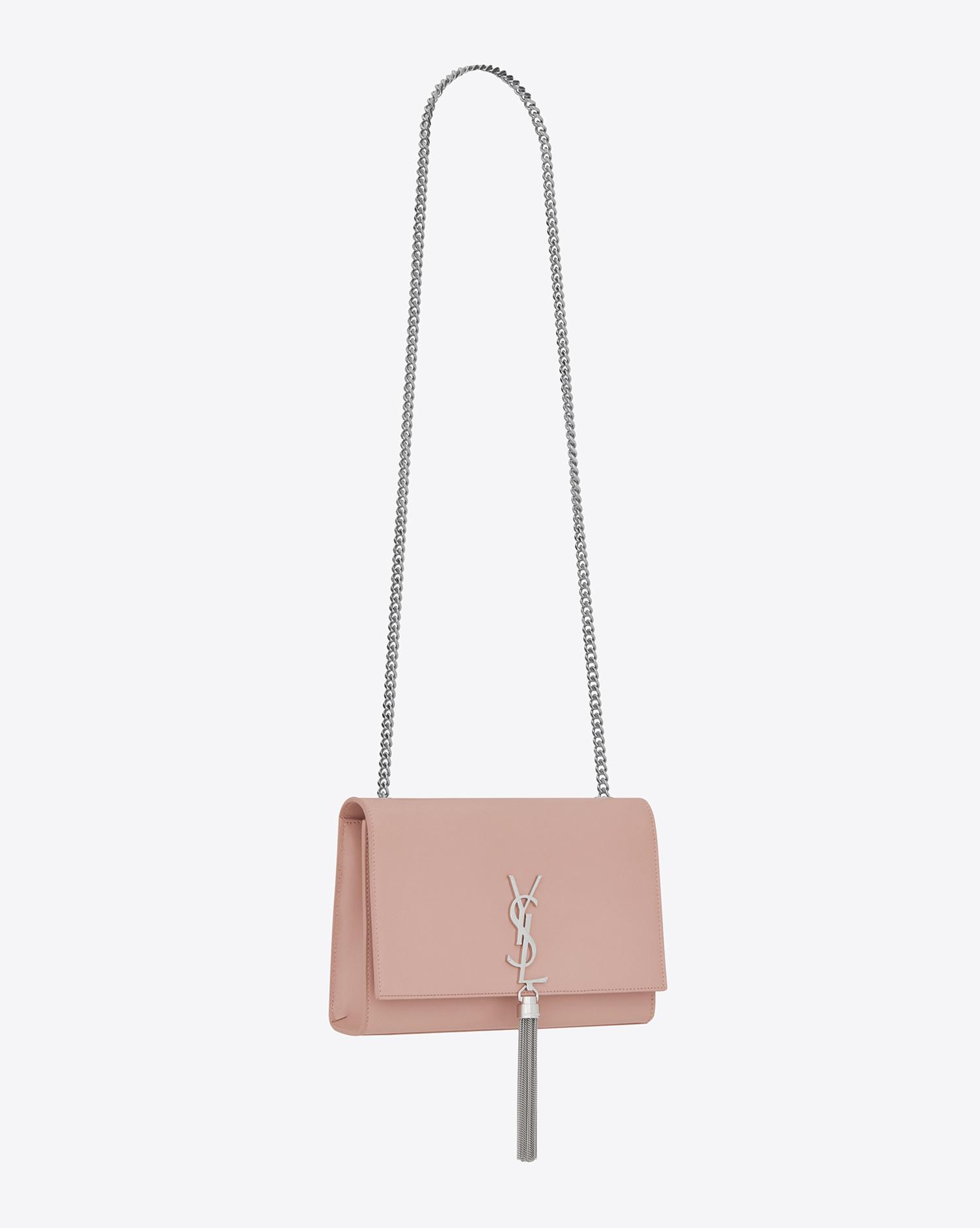 kate medium with tassel in smooth leather