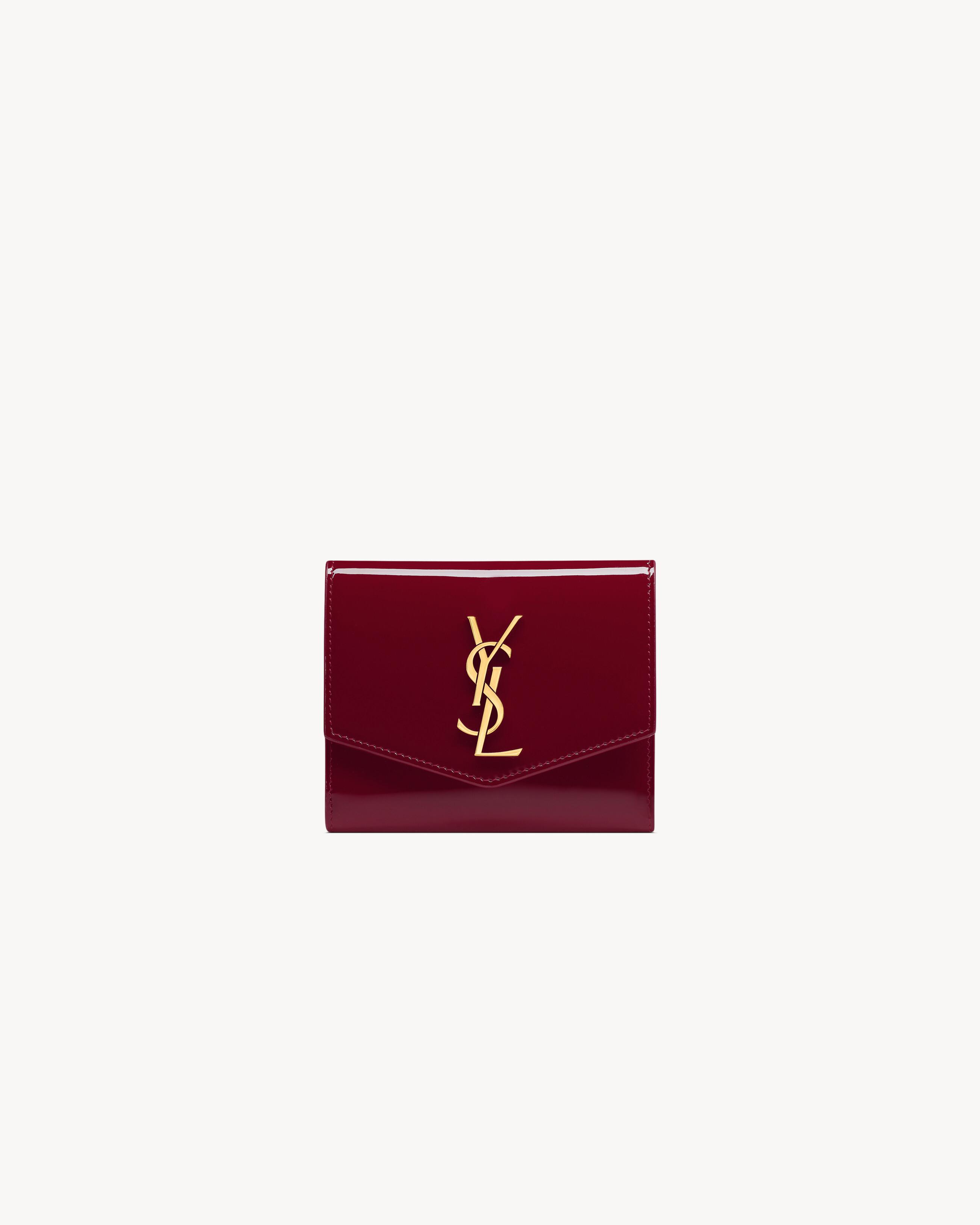新作☆【SAINTLAURENT】アップタウンコンパクトウォレット 国内即発【SAINT LAURENT】アップタウン コンパクトウォレット