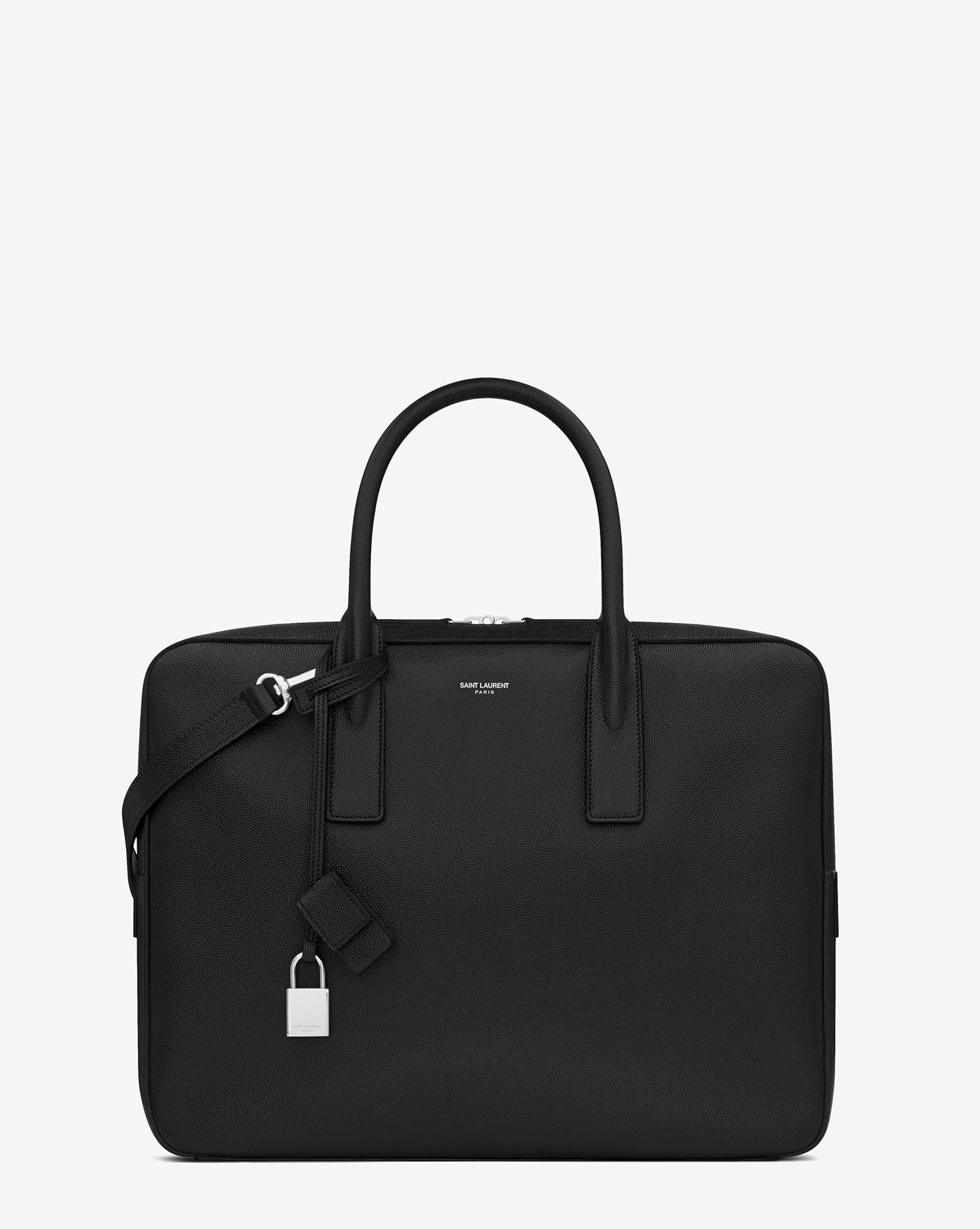 saint laurent museum briefcase