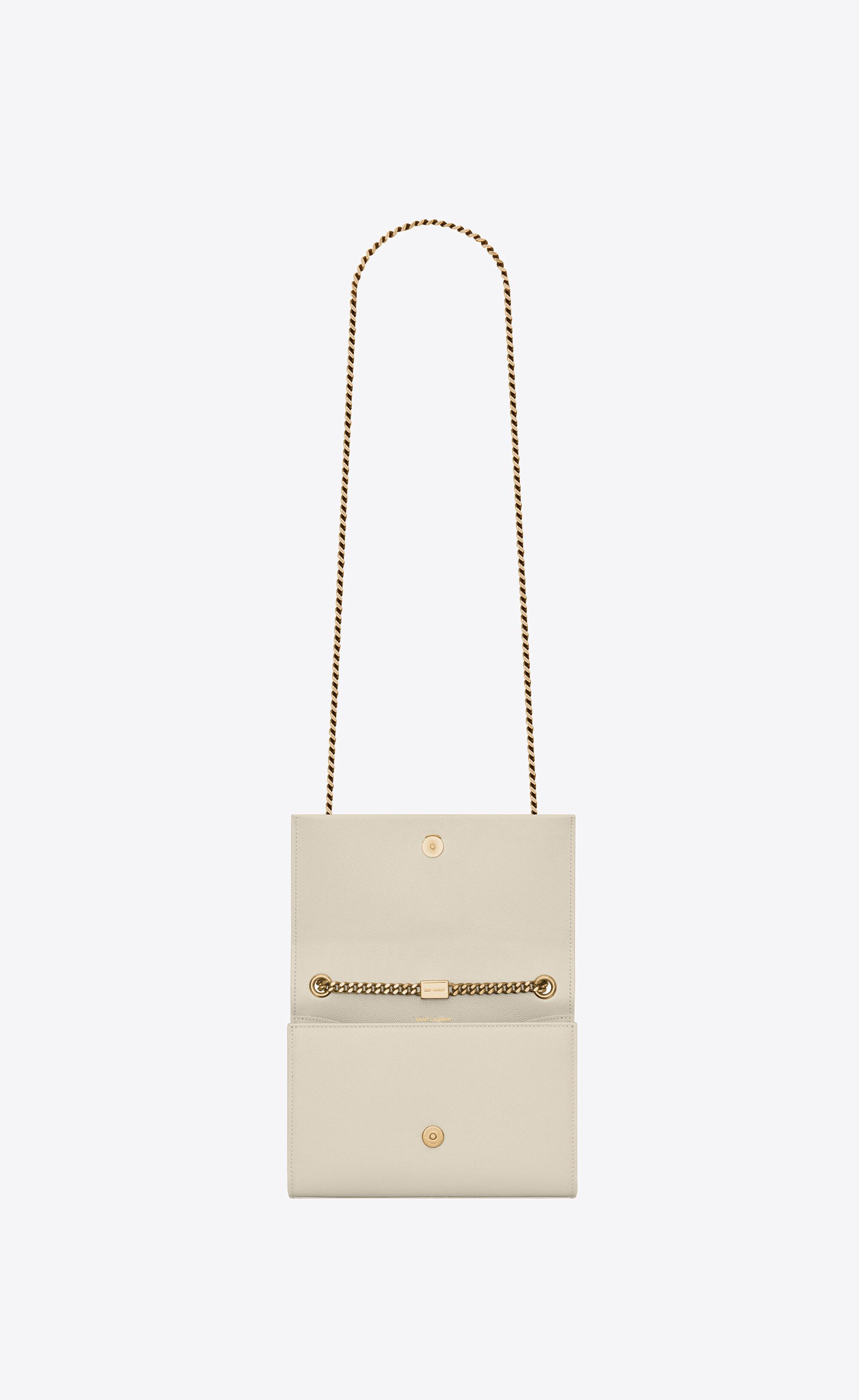 Saint Laurent Kate Small Chain Bag With Tassel In Grain De Poudre Leather -  Save 8% | Lyst