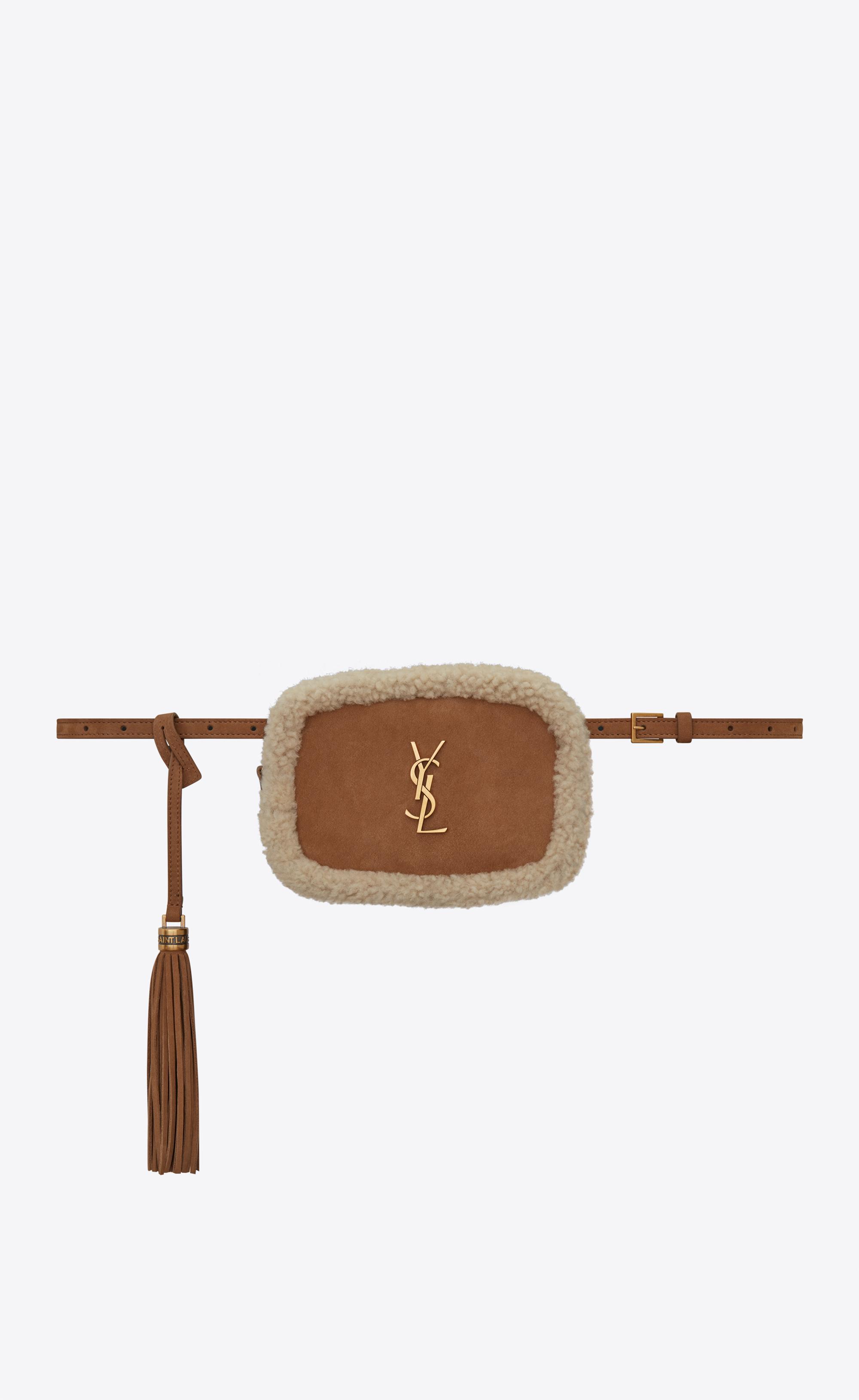 This YSL Shearling Lou Belt Bag Is Making Us Think Of The Colder Months —  CNK Daily (ChicksNKicks)