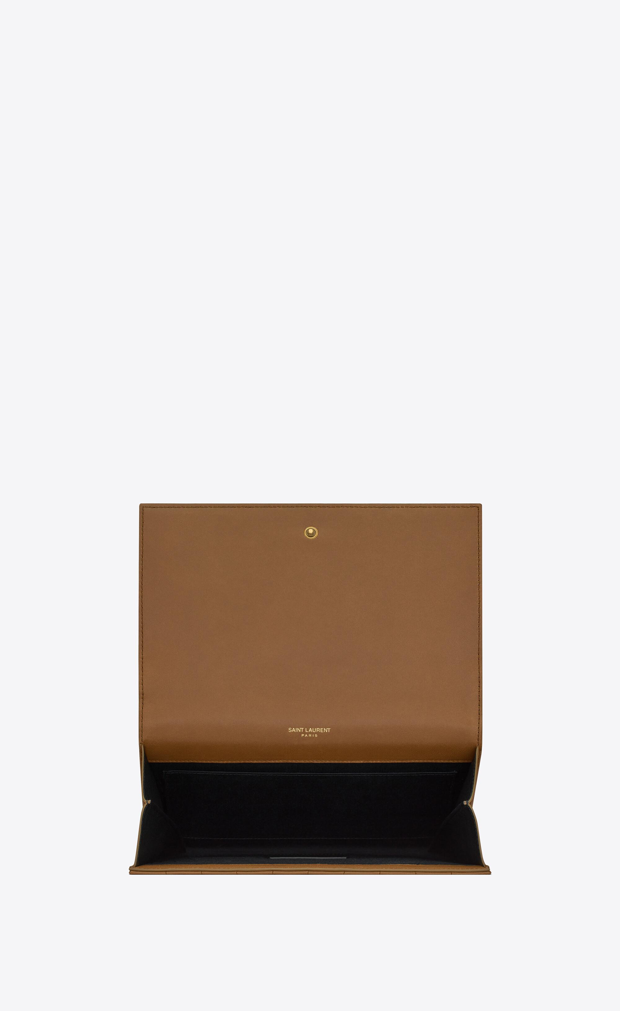 Cassandre Matelassé Leather Flap Pouch