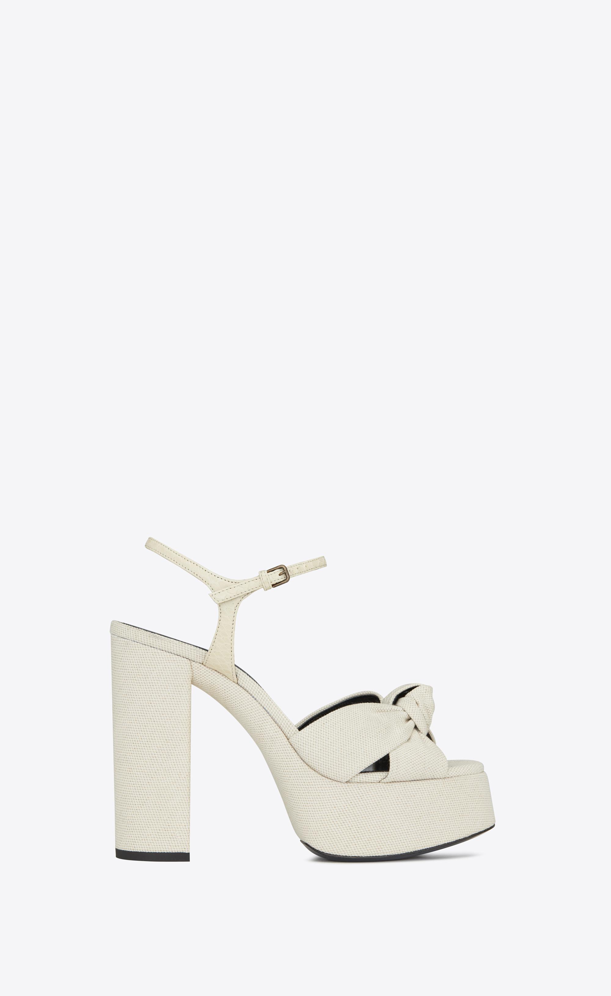saint laurent bianca flat