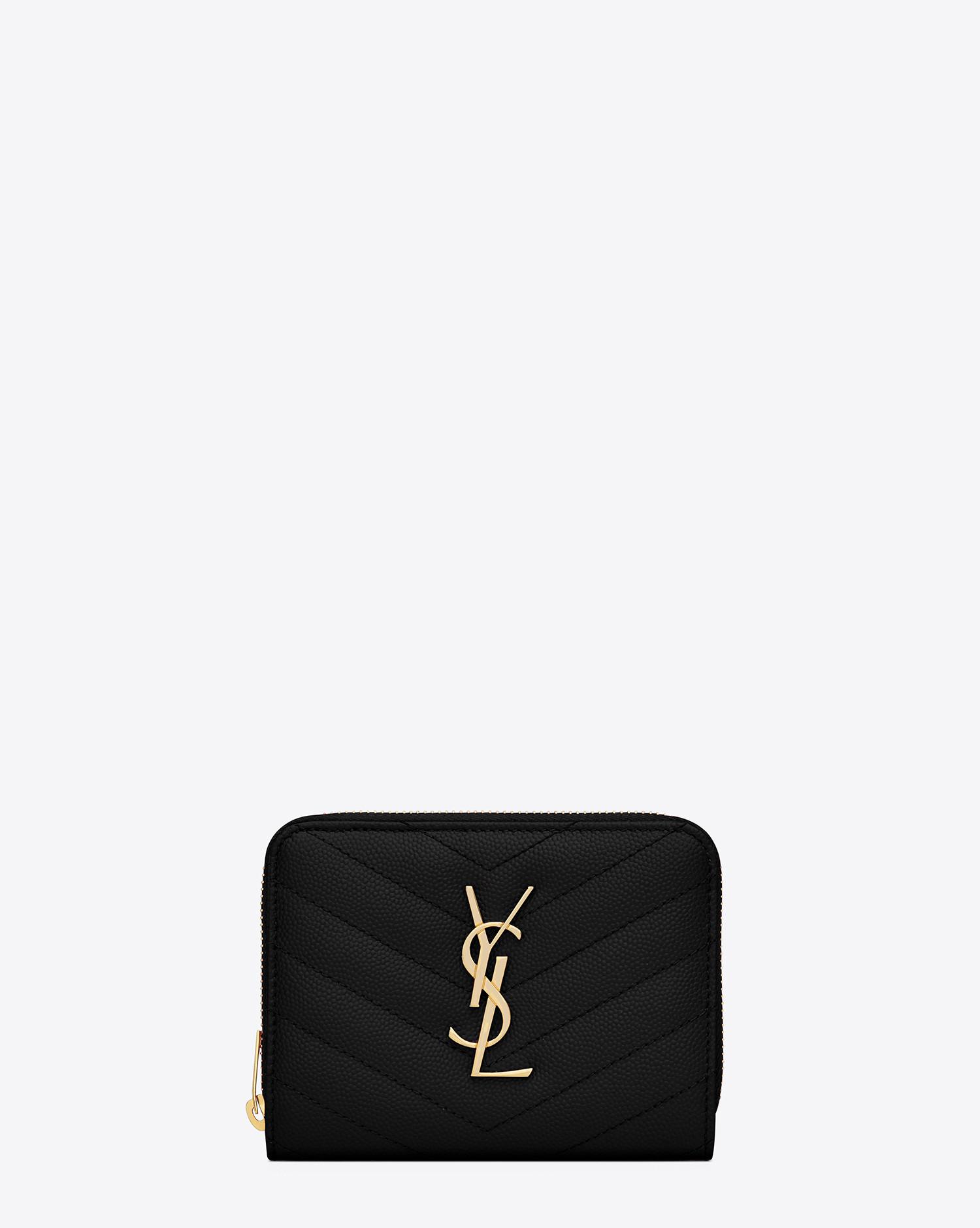 ysl coin wallet