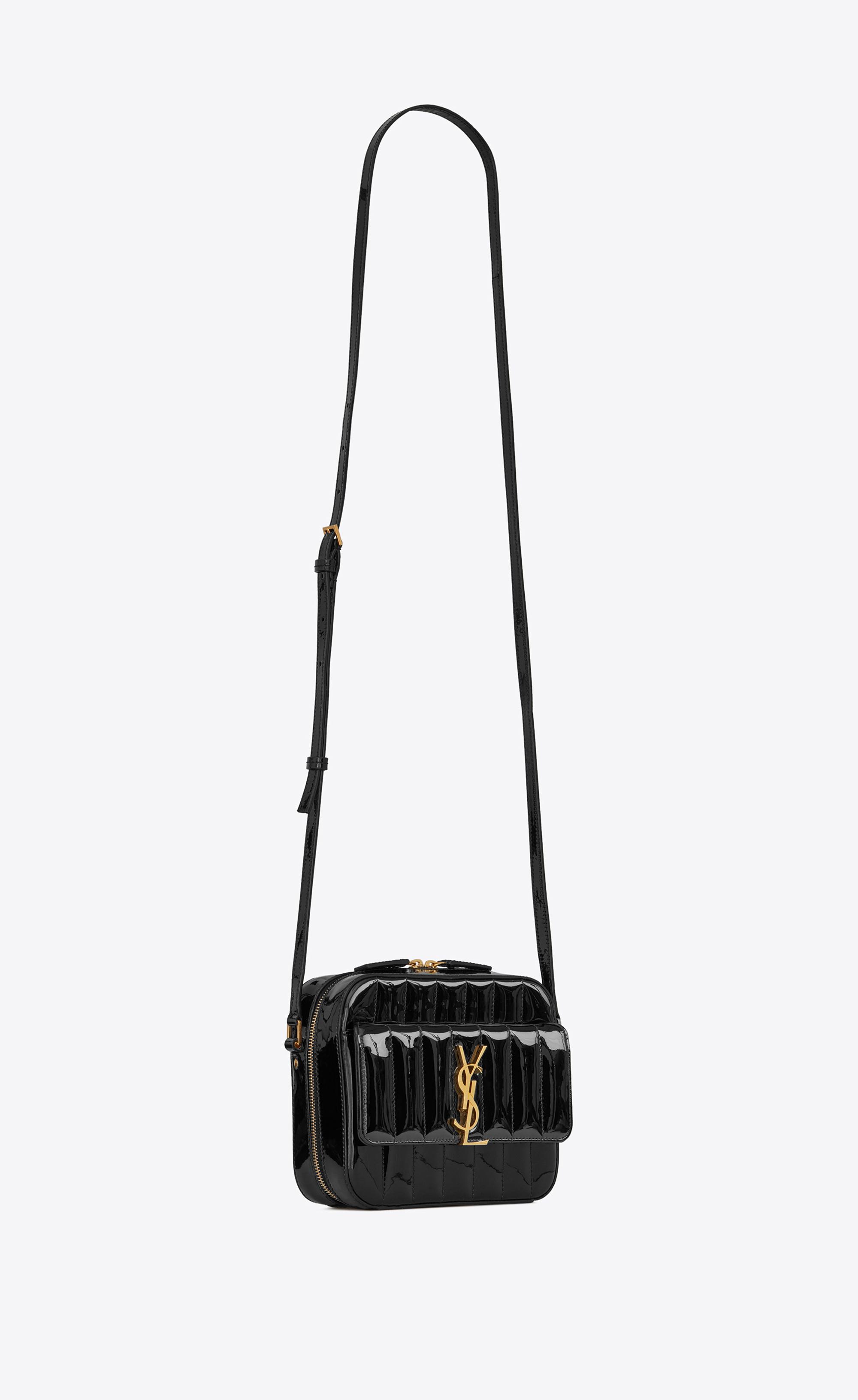 ysl vicky patent bag