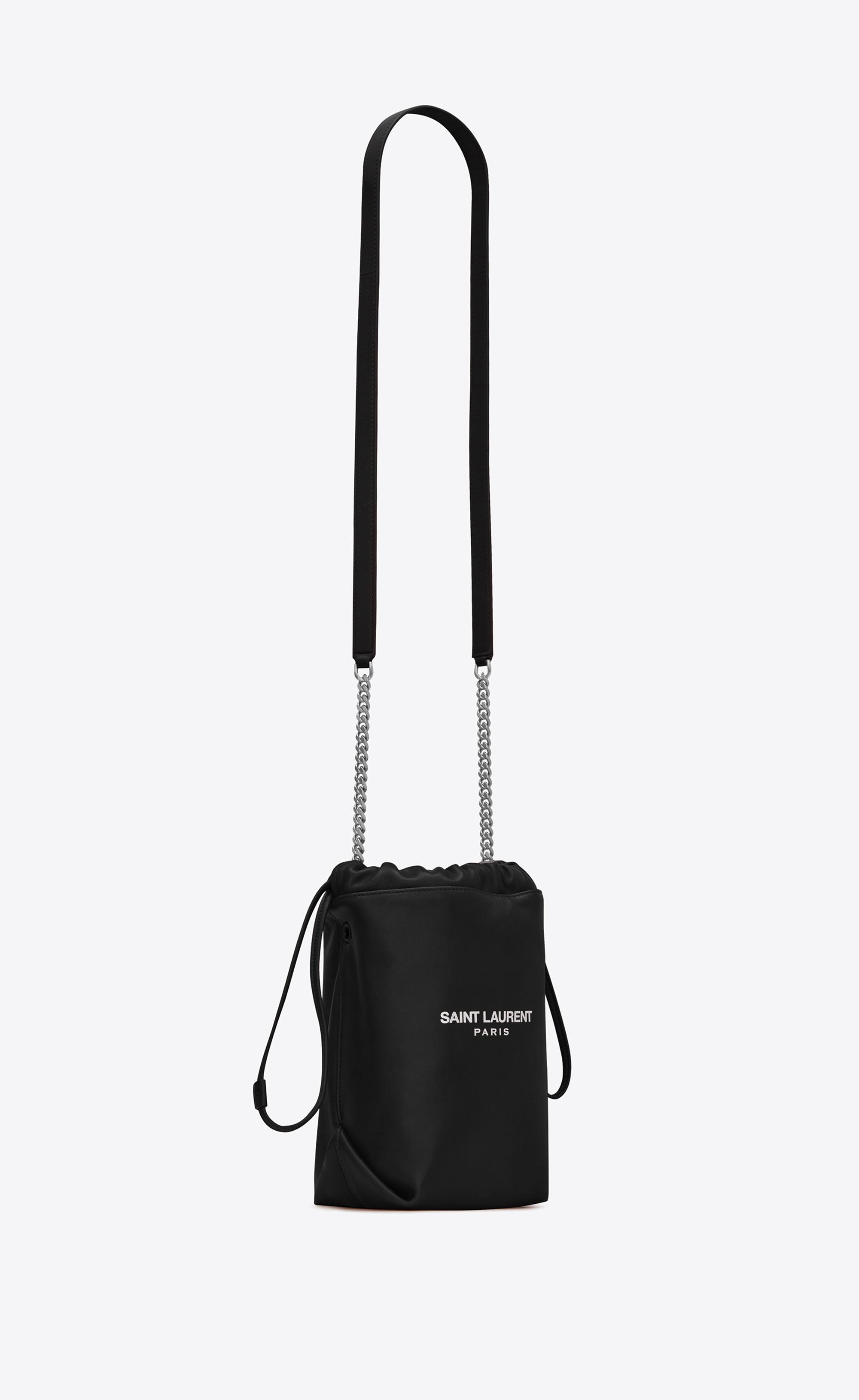 ysl teddy bucket bag small