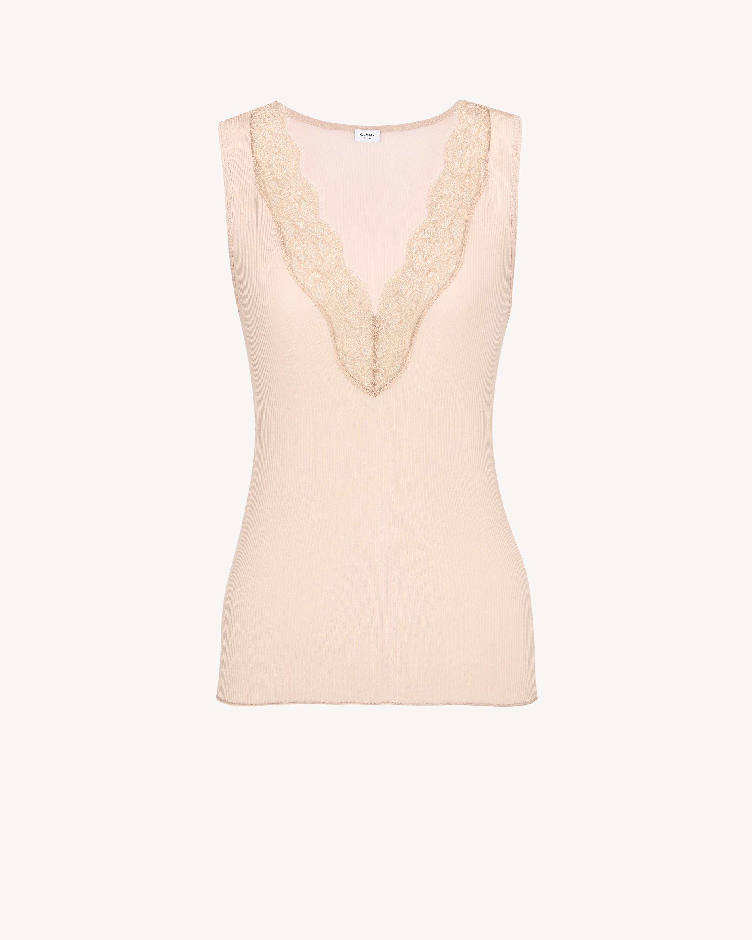 レディース Saint Laurent ノースリーブ、タンクトップ | Lyst