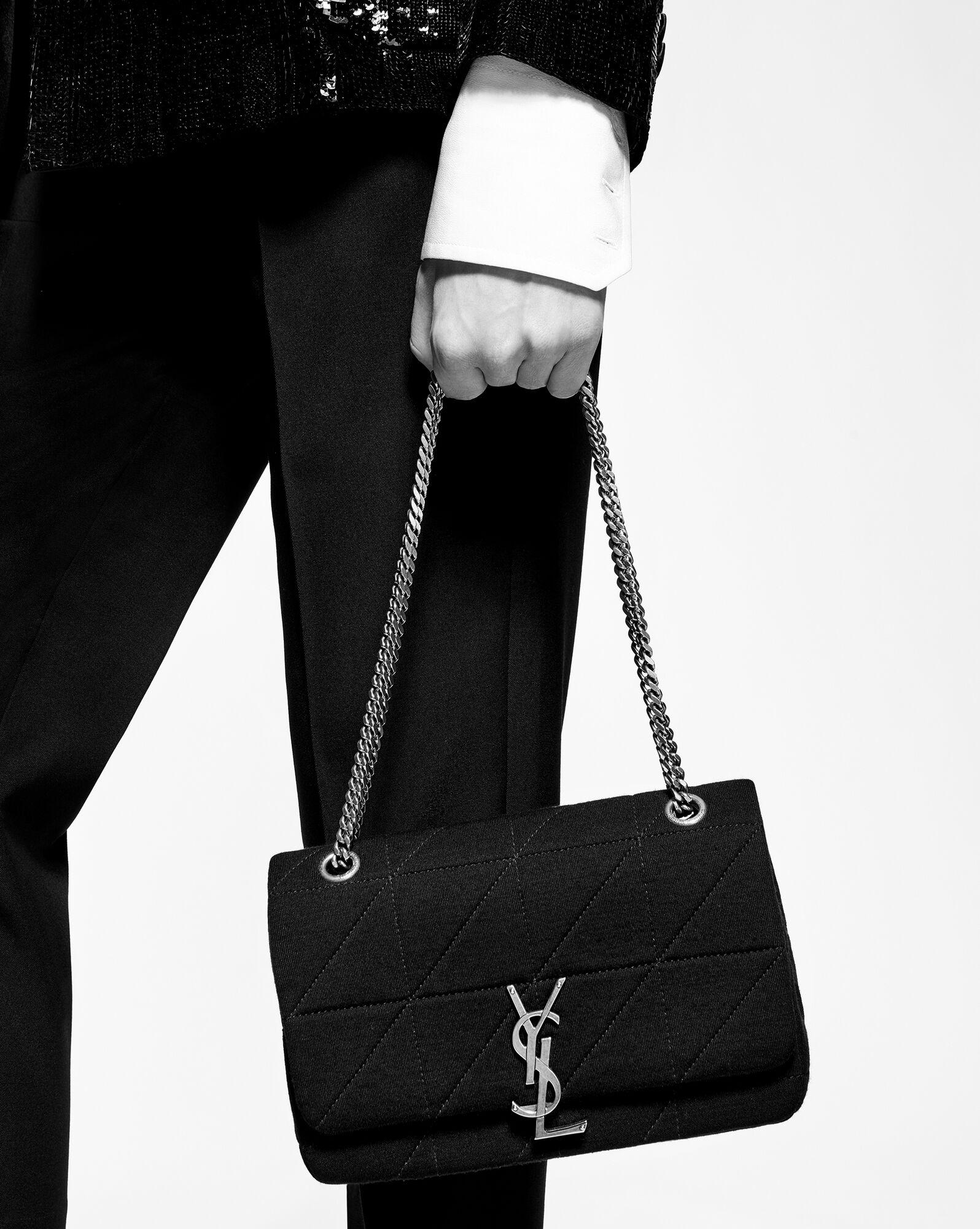 Saint Laurent Leather Medium Jamie Flap Bag