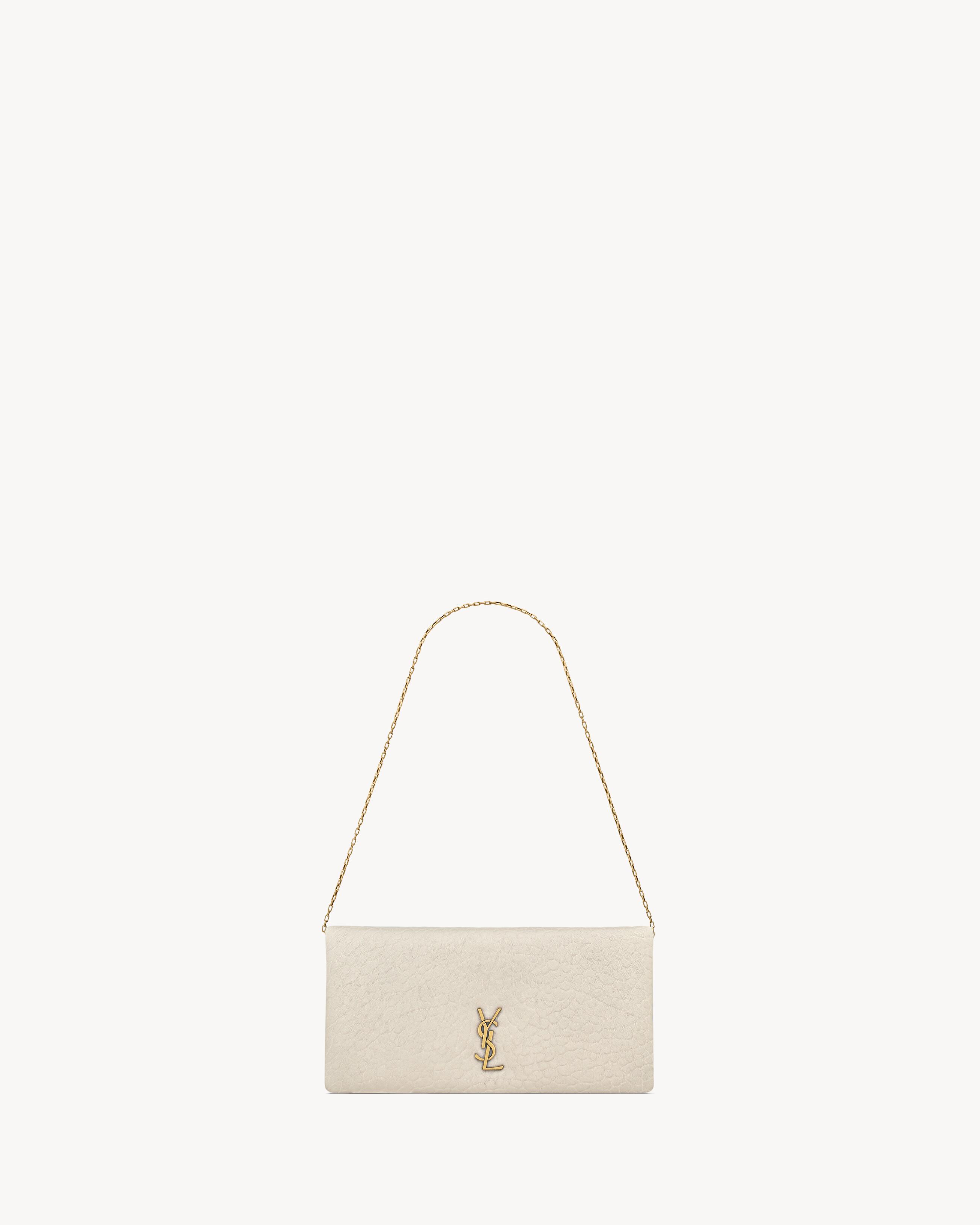 Saint Laurent レディース ナチュラル カリプソ ミニバッグ（グレイン 