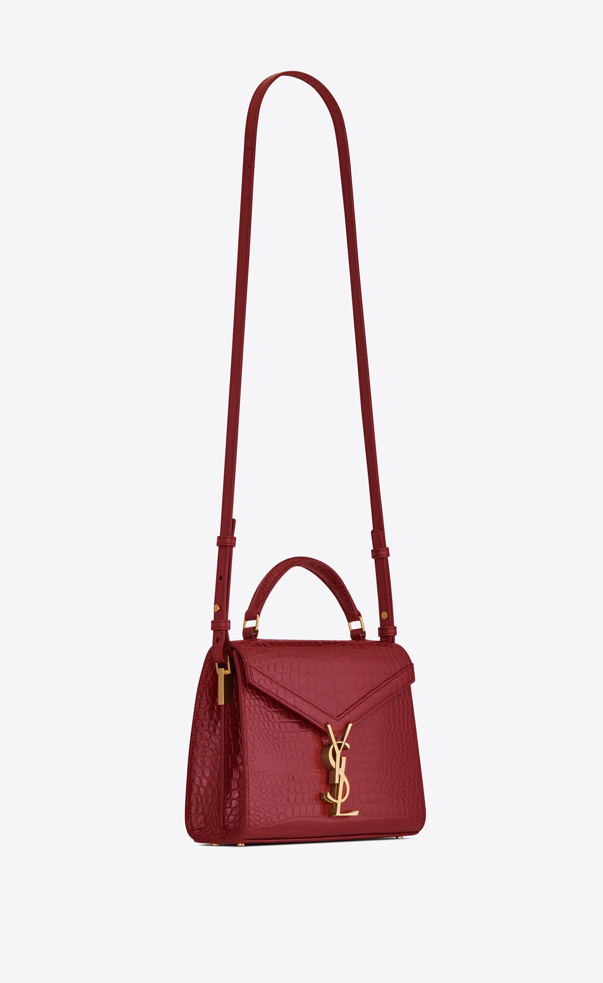 saint laurent cassandra mini top handle bag