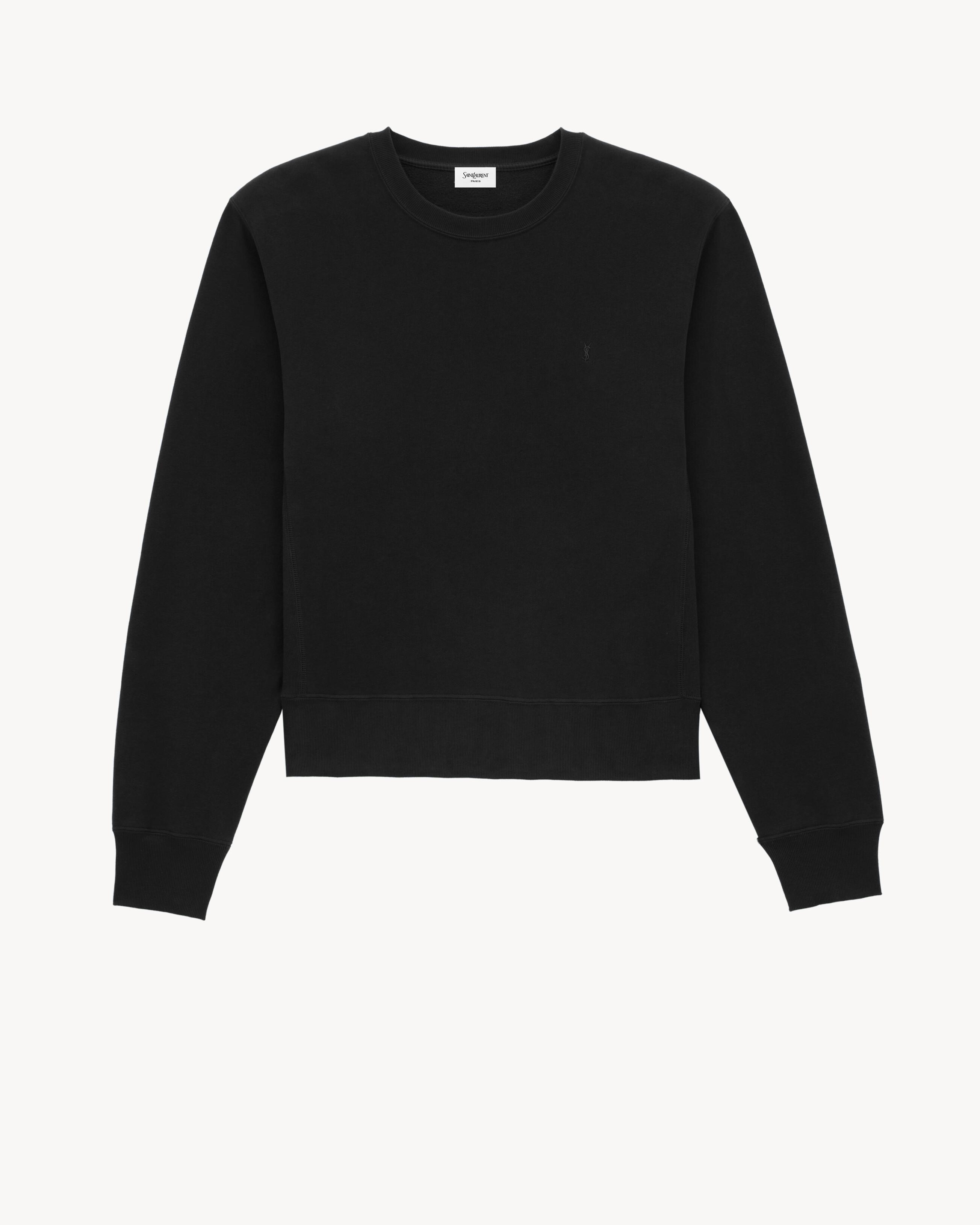 Ysl crewneck sweatshirt sale