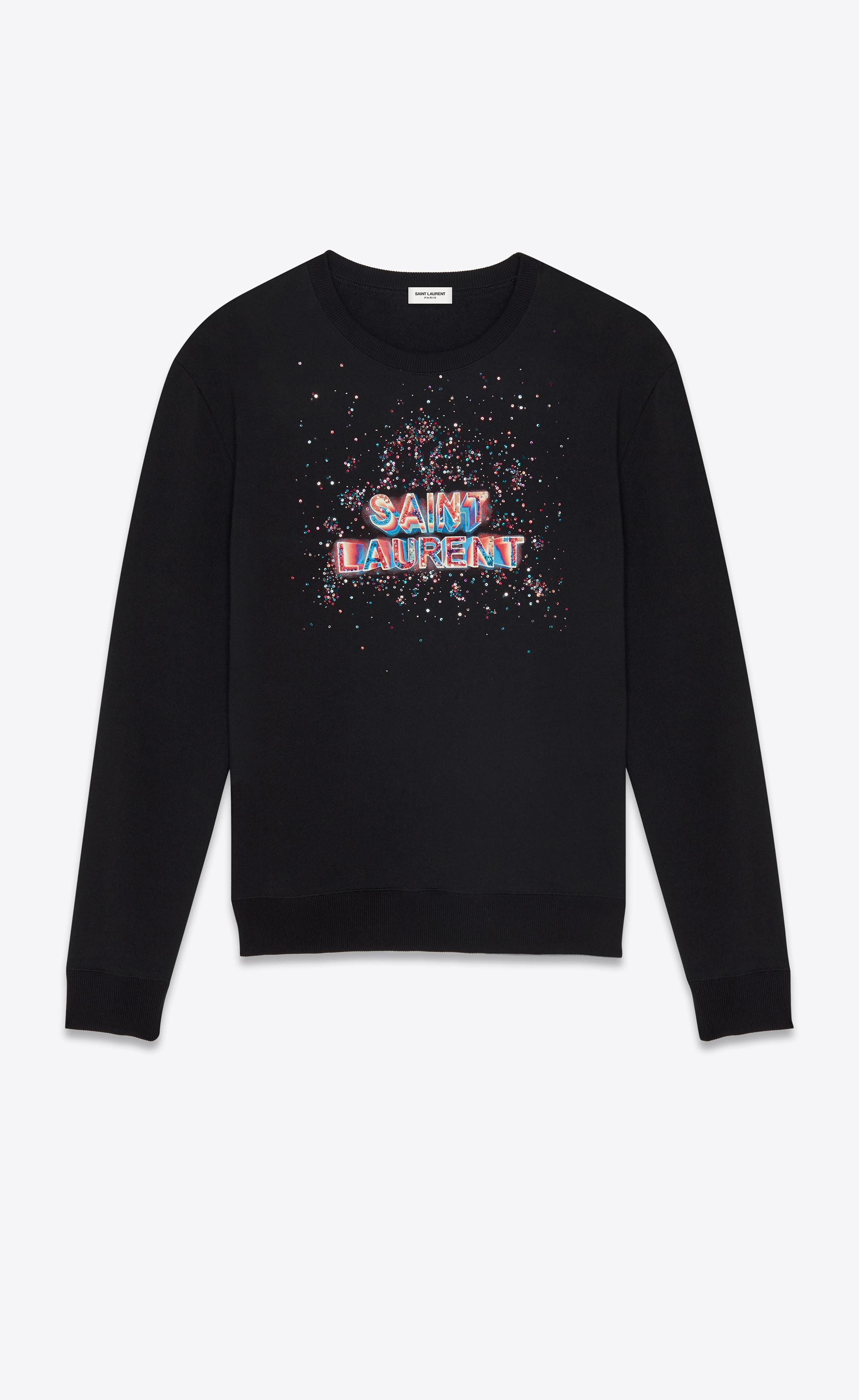 ysl logo sweatshirt