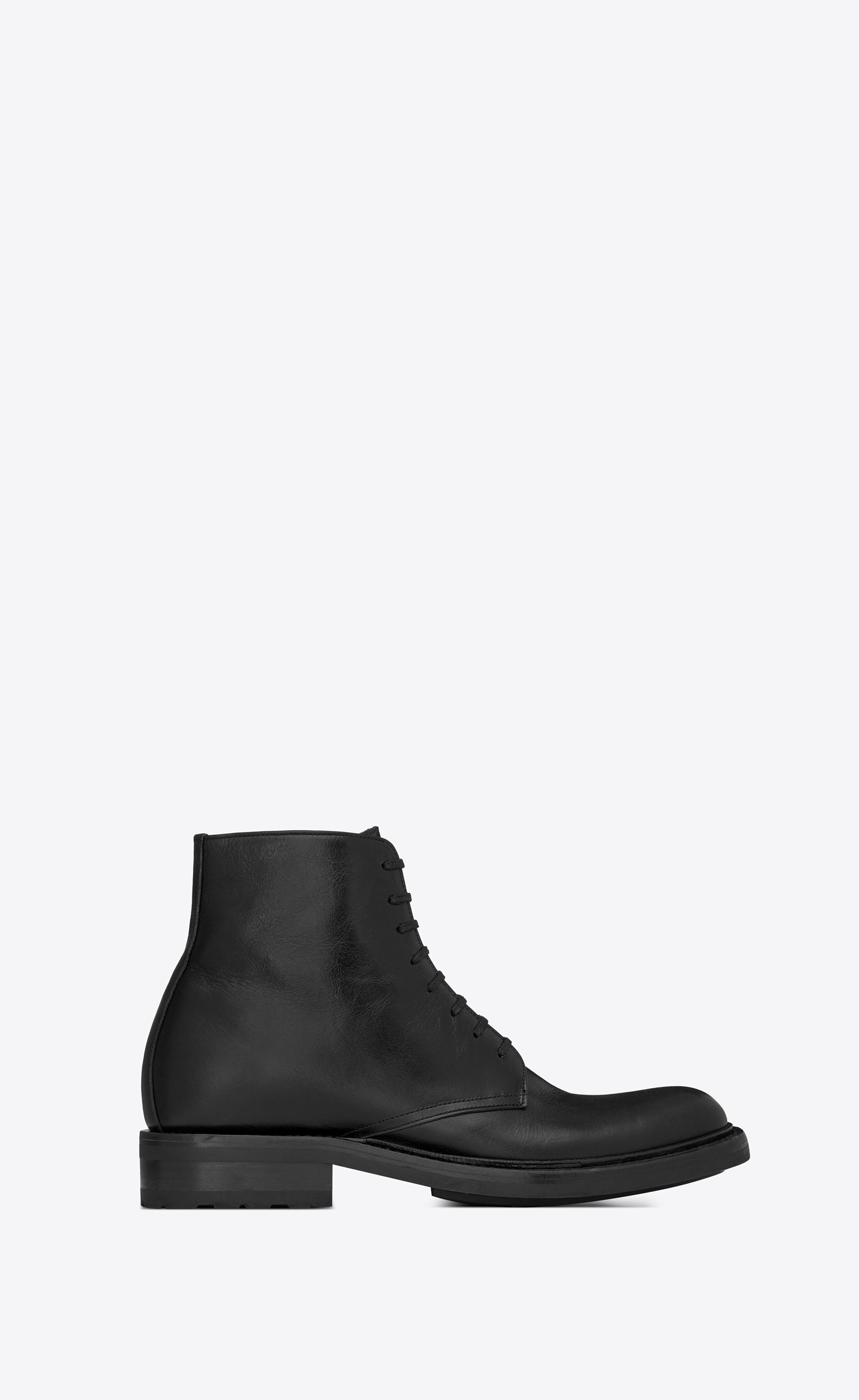 ysl army boots