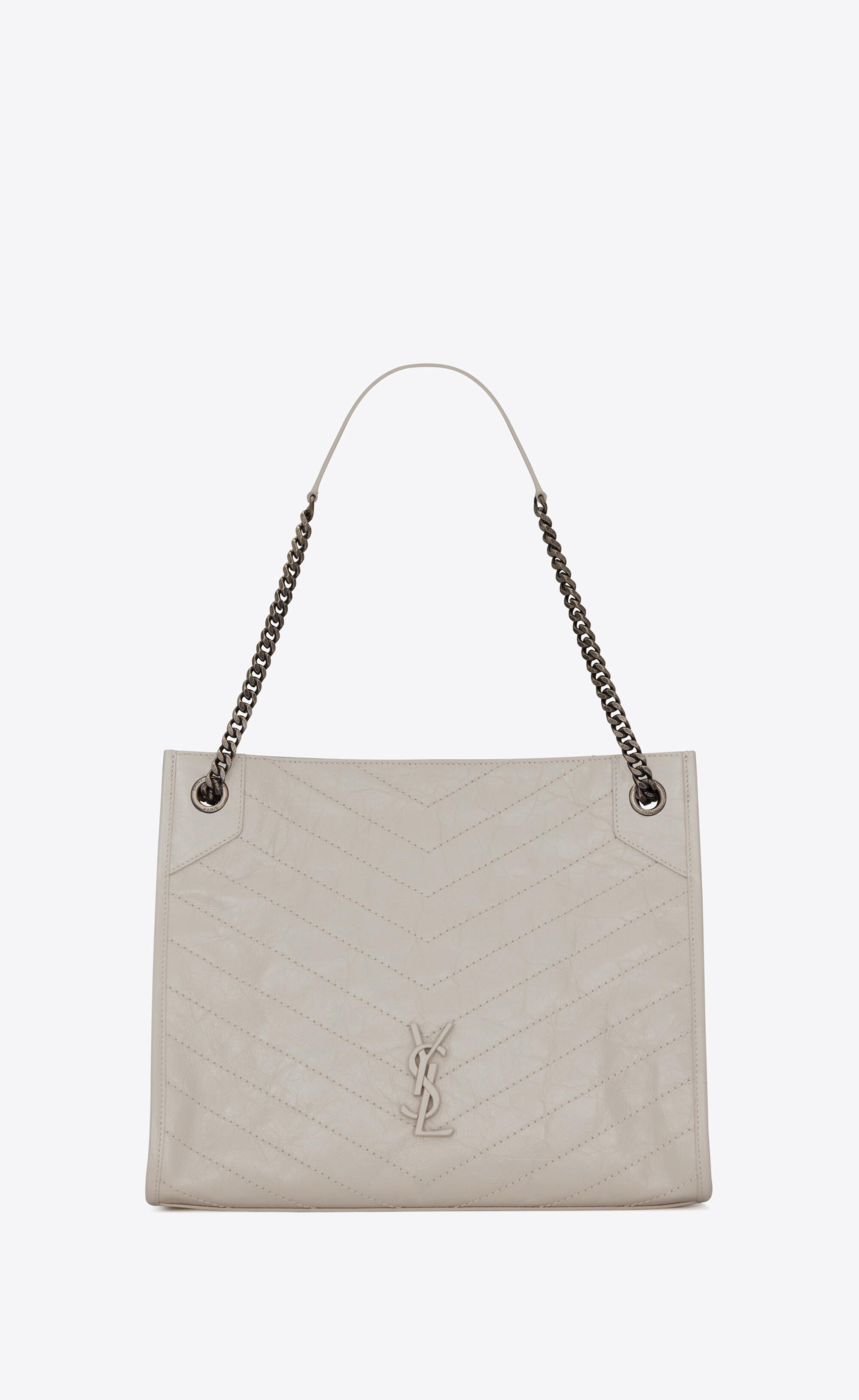 Niki medium shopping bag clearance in crinkled vintage leather