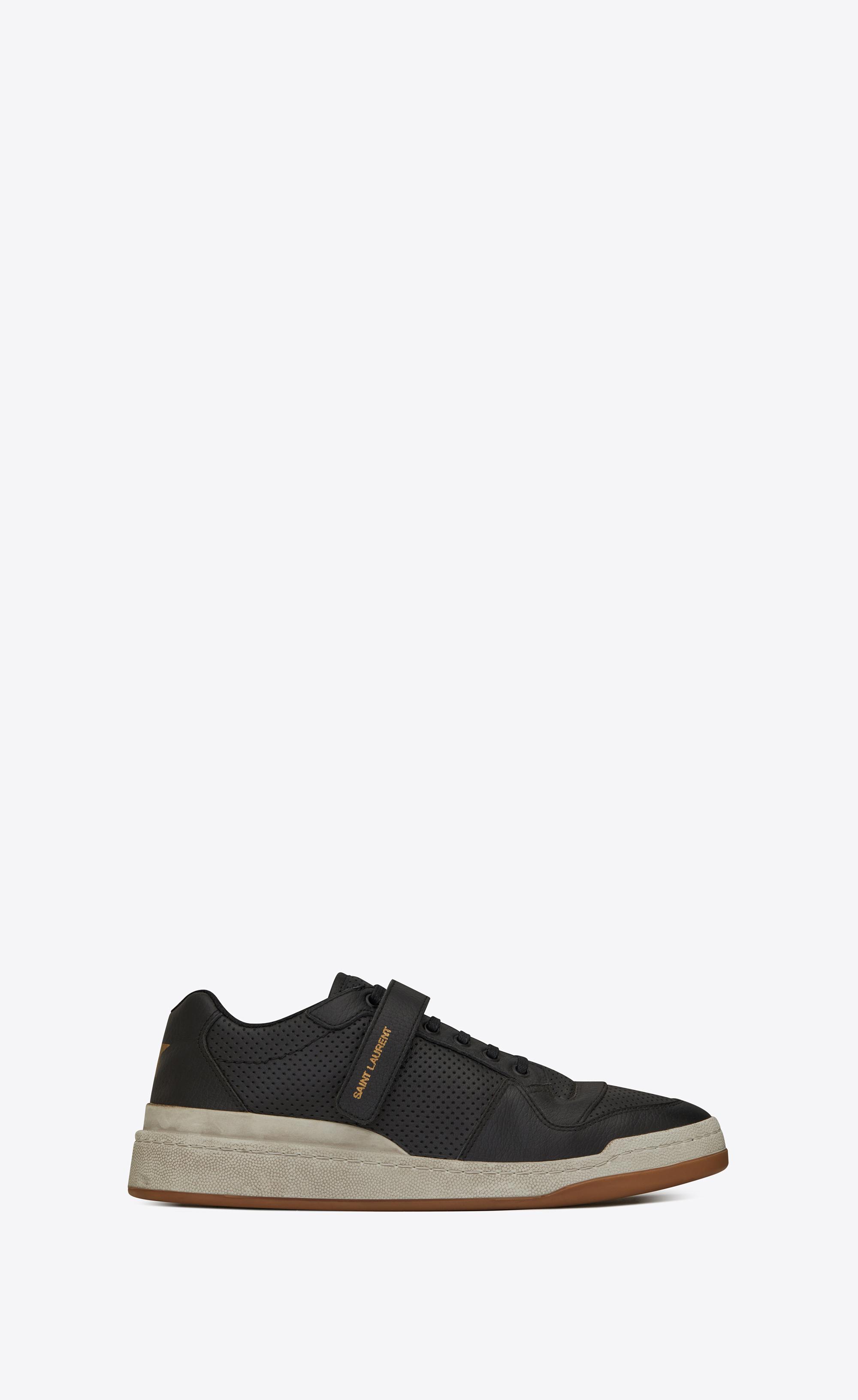 Saint Laurent Sl24 Sneakers in Black | Lyst