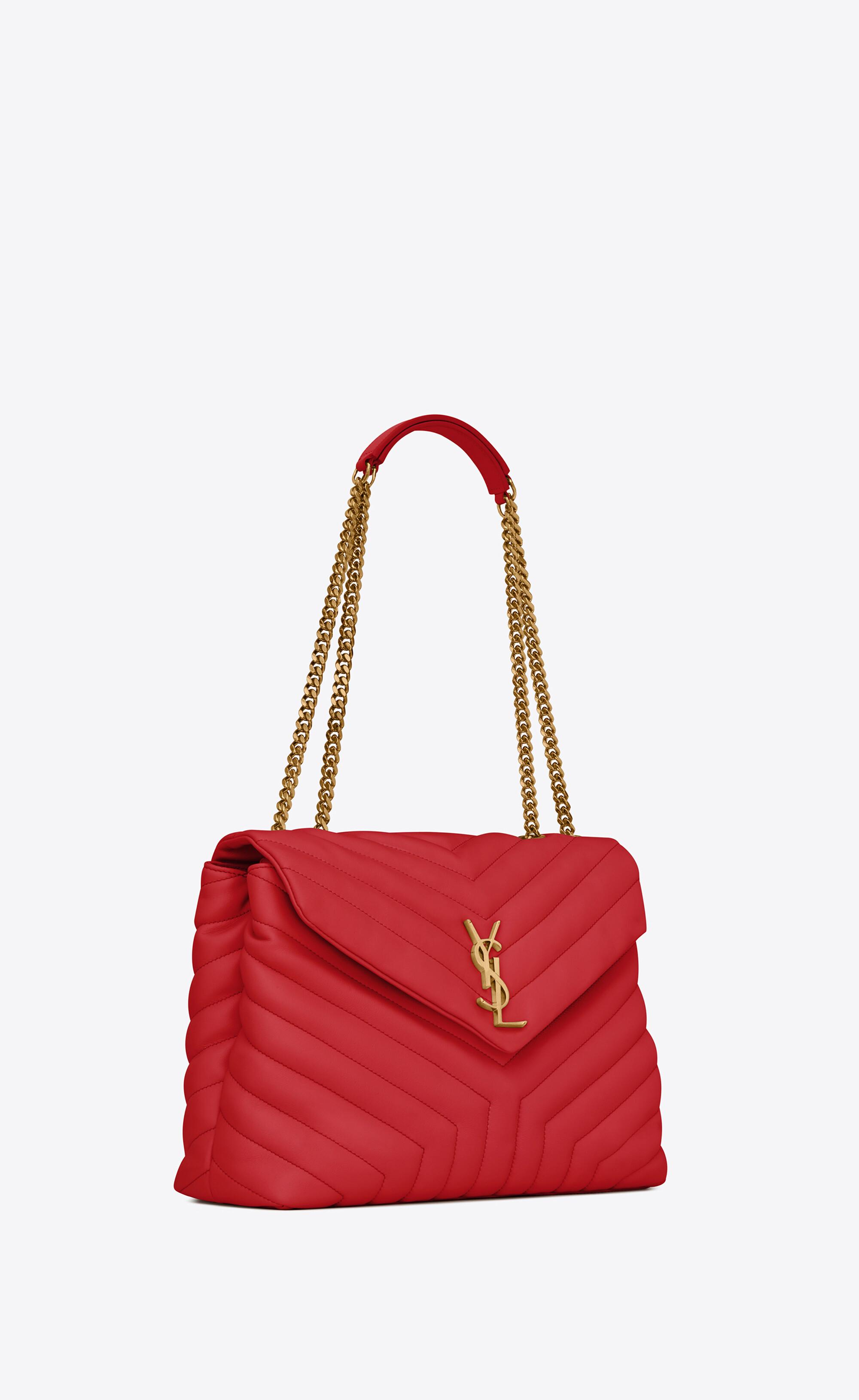 Saint laurent shop loulou red