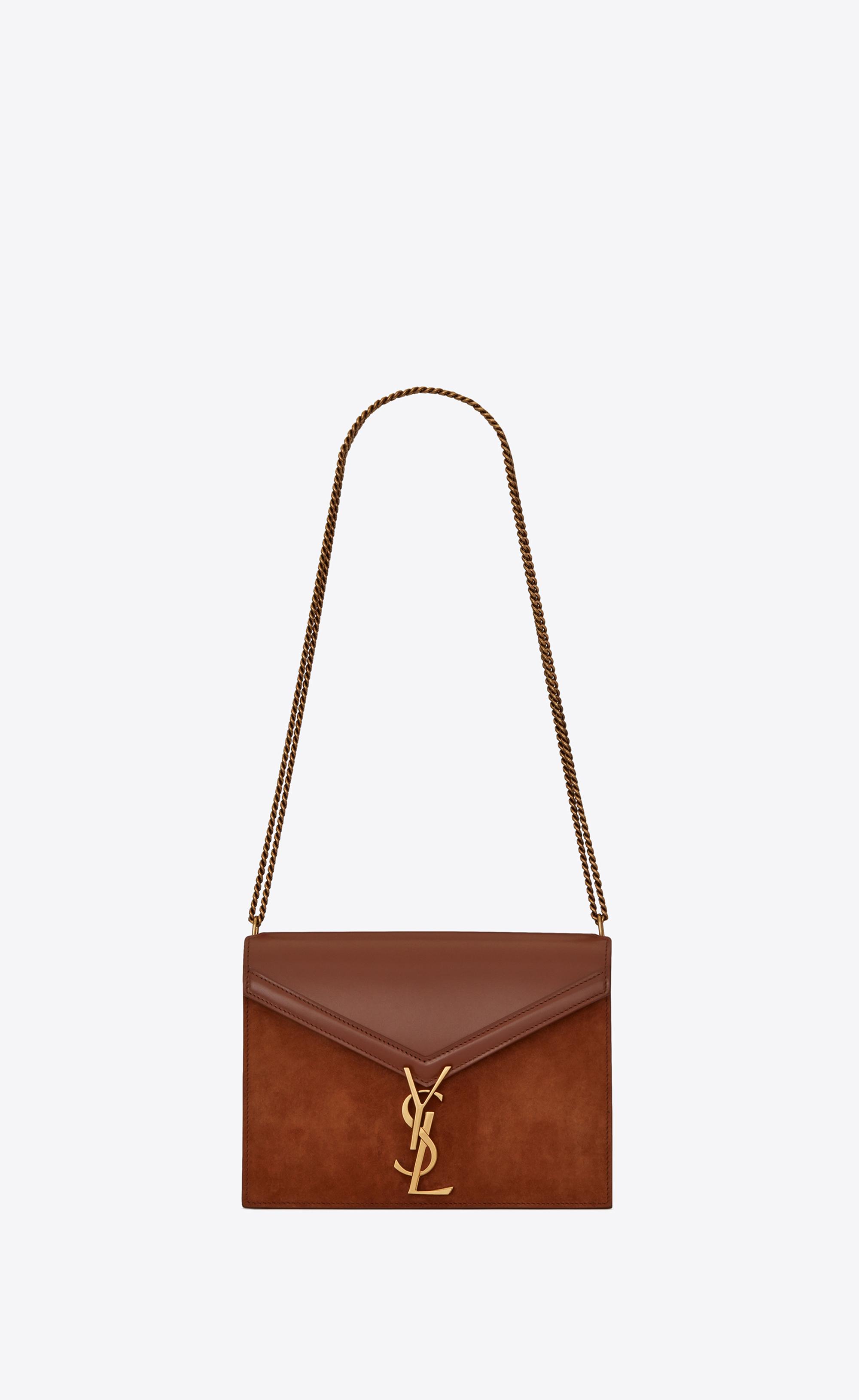 cassandra monogram clasp bag