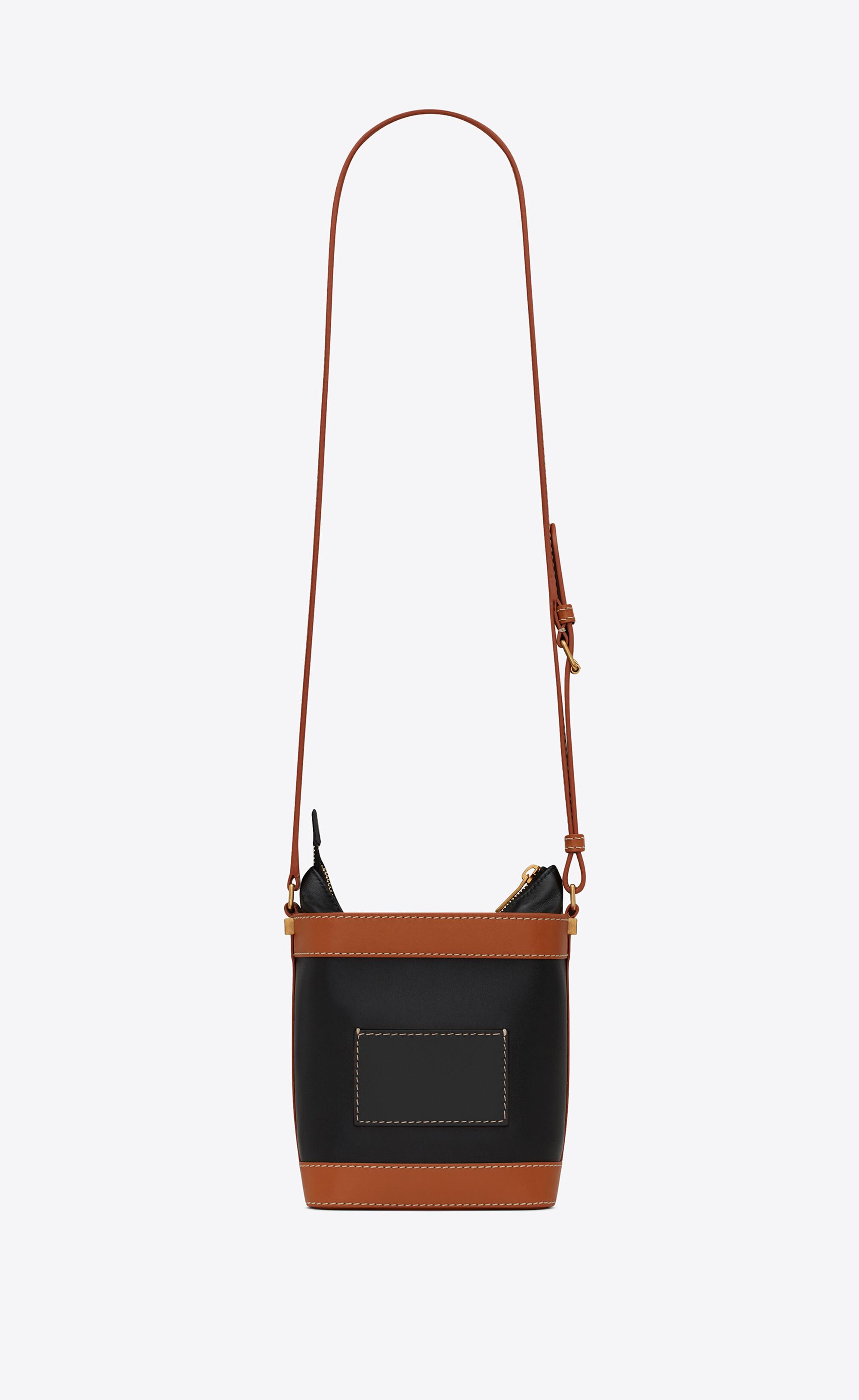 le monogramme crossbody pouch in cassandre canvas and smooth leather