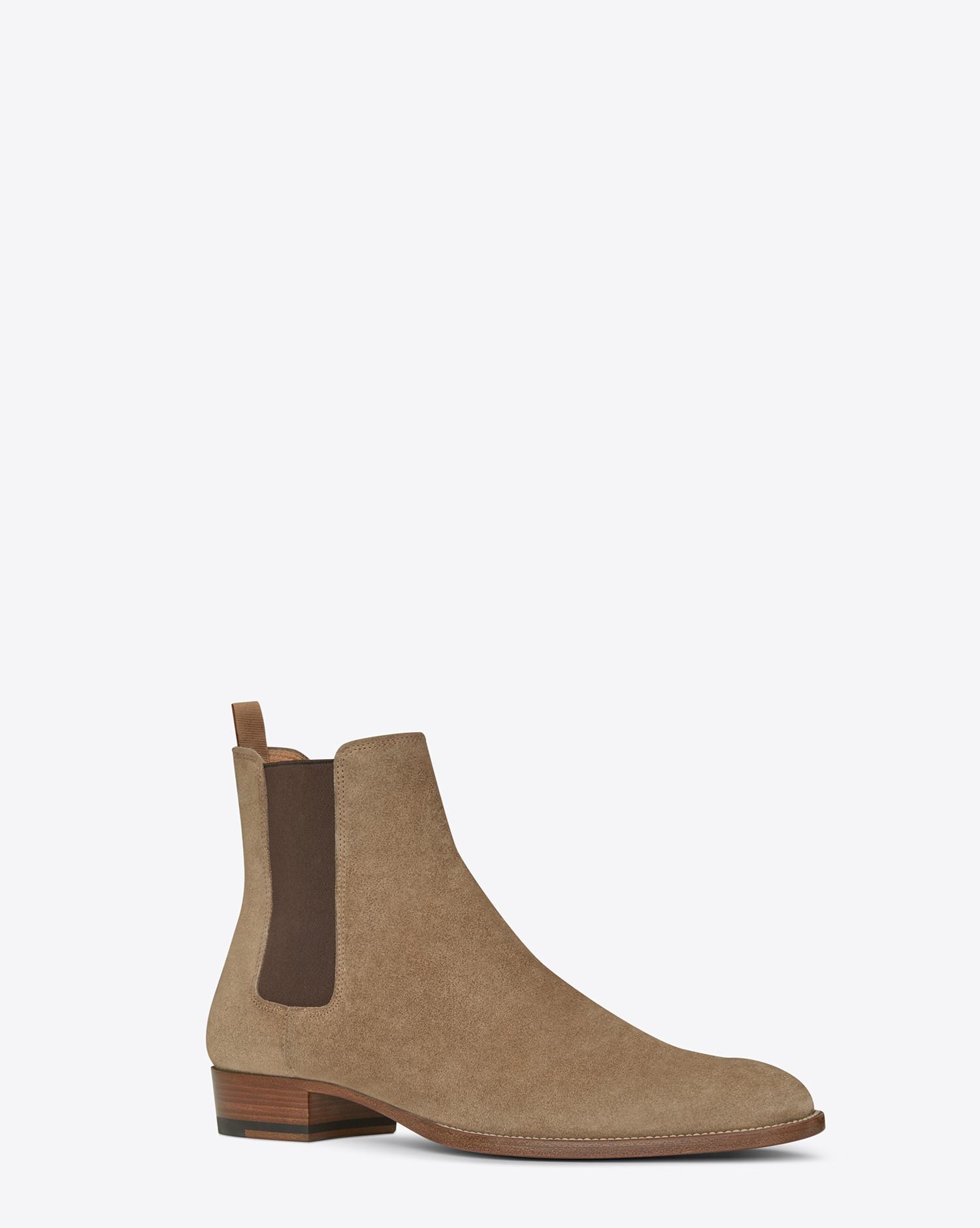 saint laurent men's wyatt chelsea boots