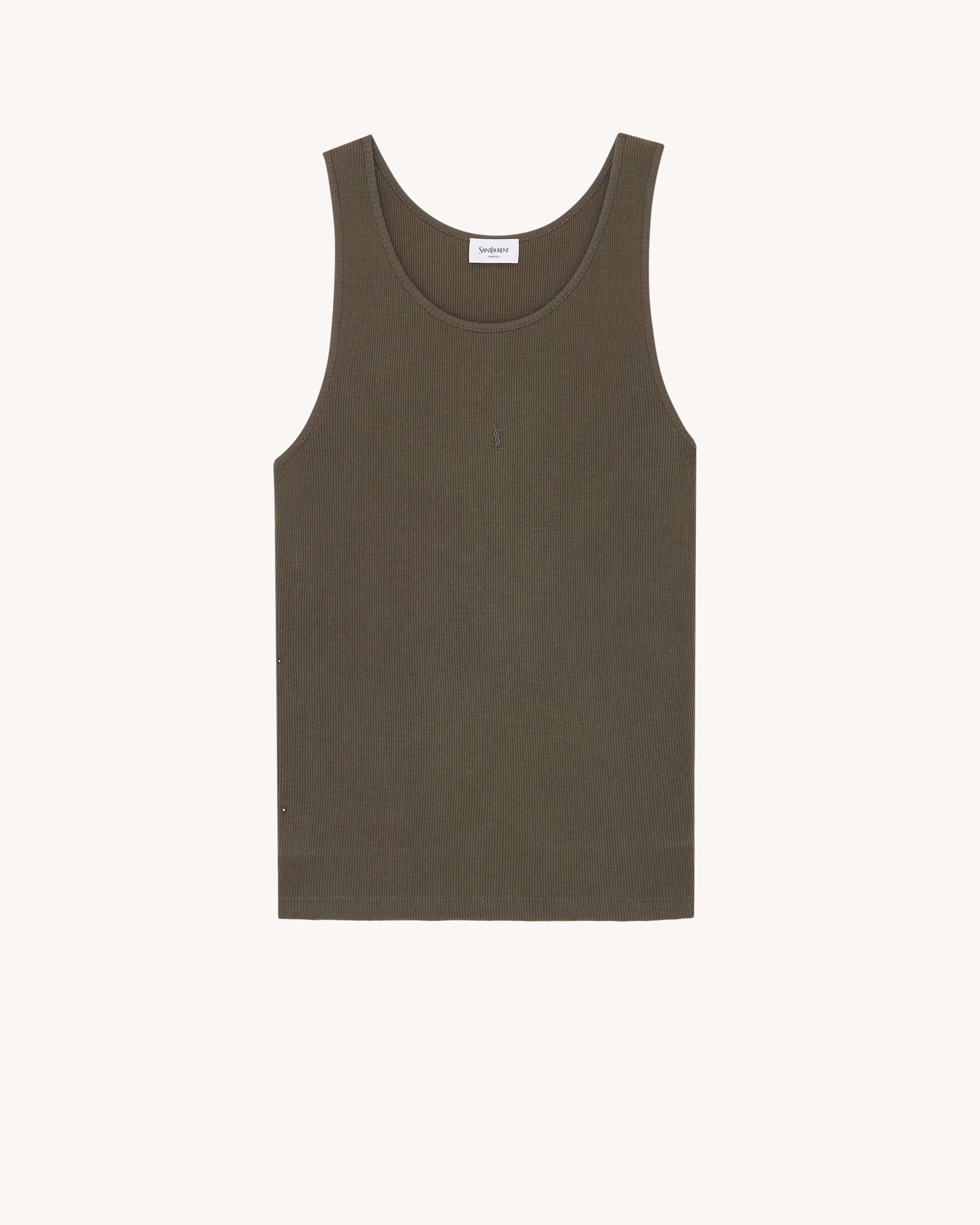 Women's Saint Laurent Sleeveless and tank tops | Lyst