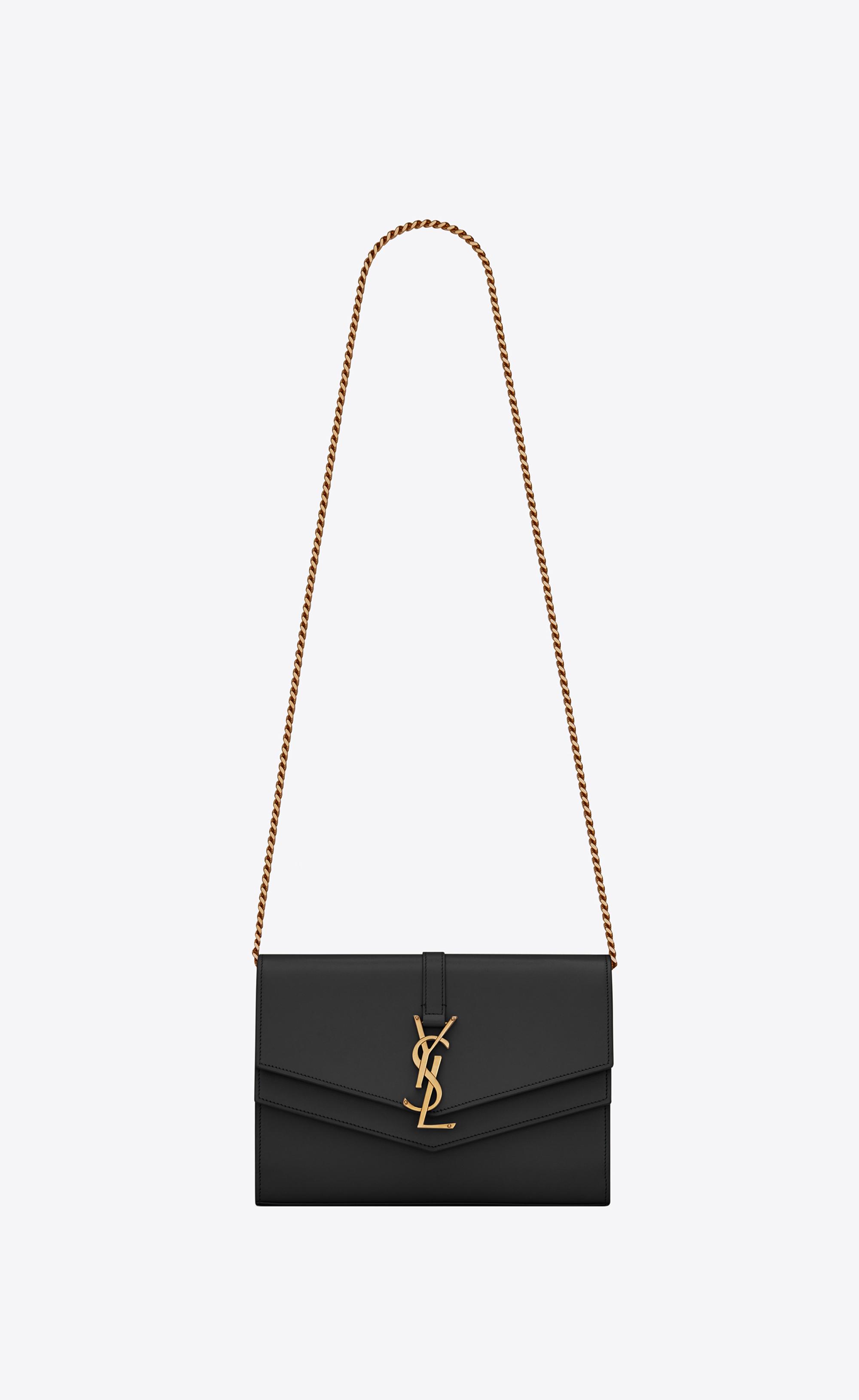 sulpice chain wallet in smooth leather