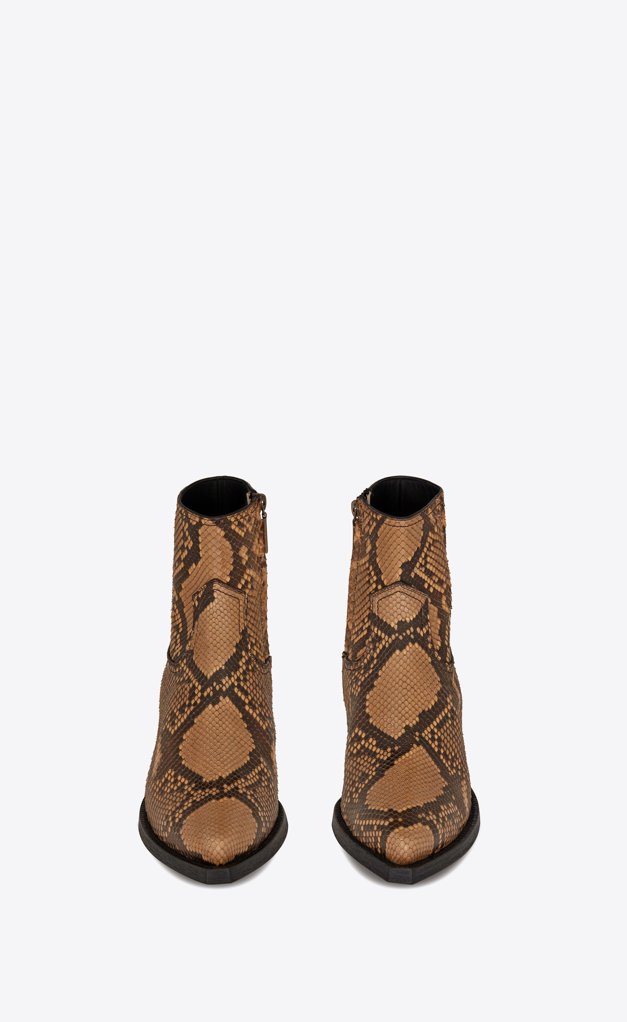 saint laurent lukas python