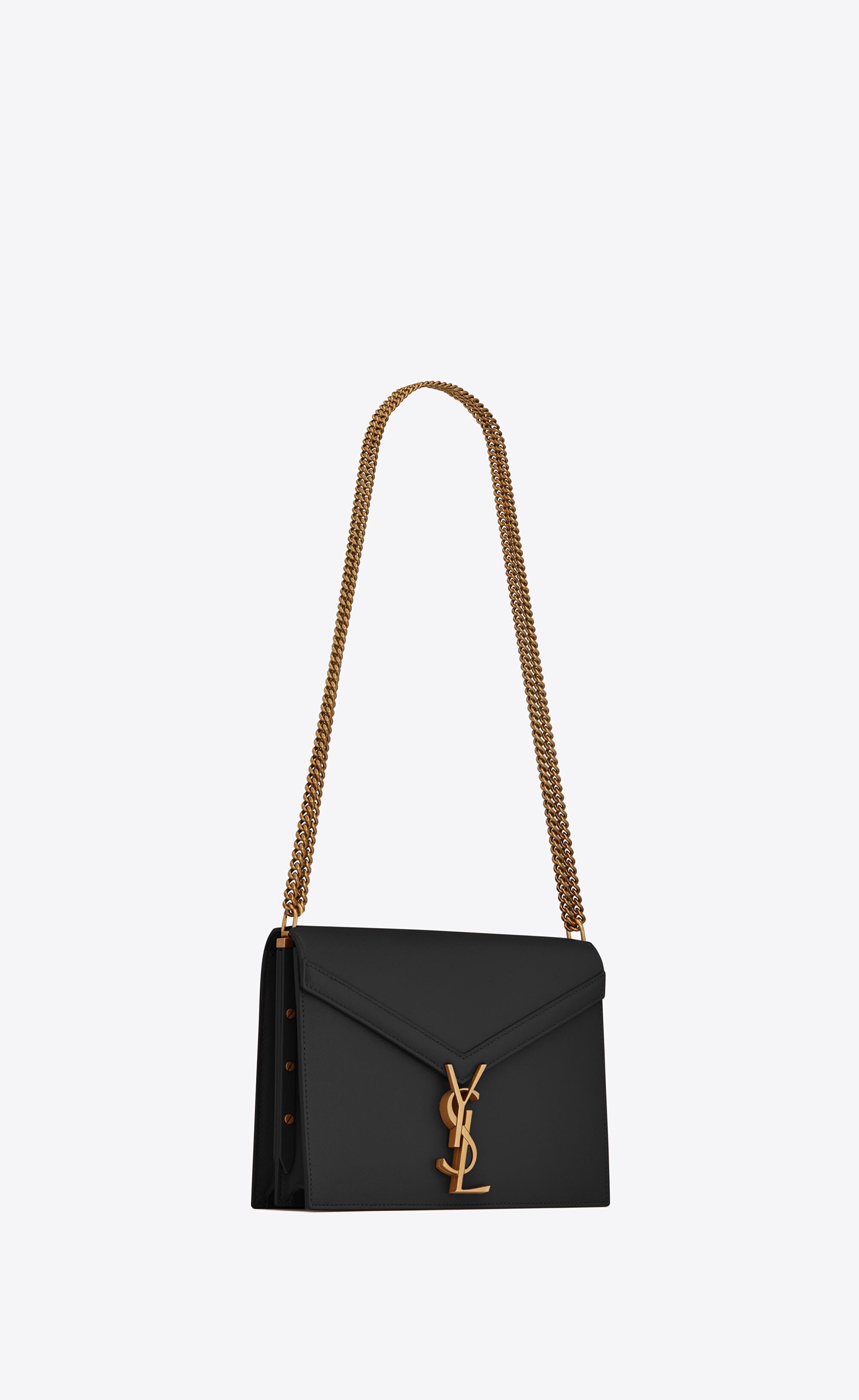 ysl large cassandre calfskin shoulder bag
