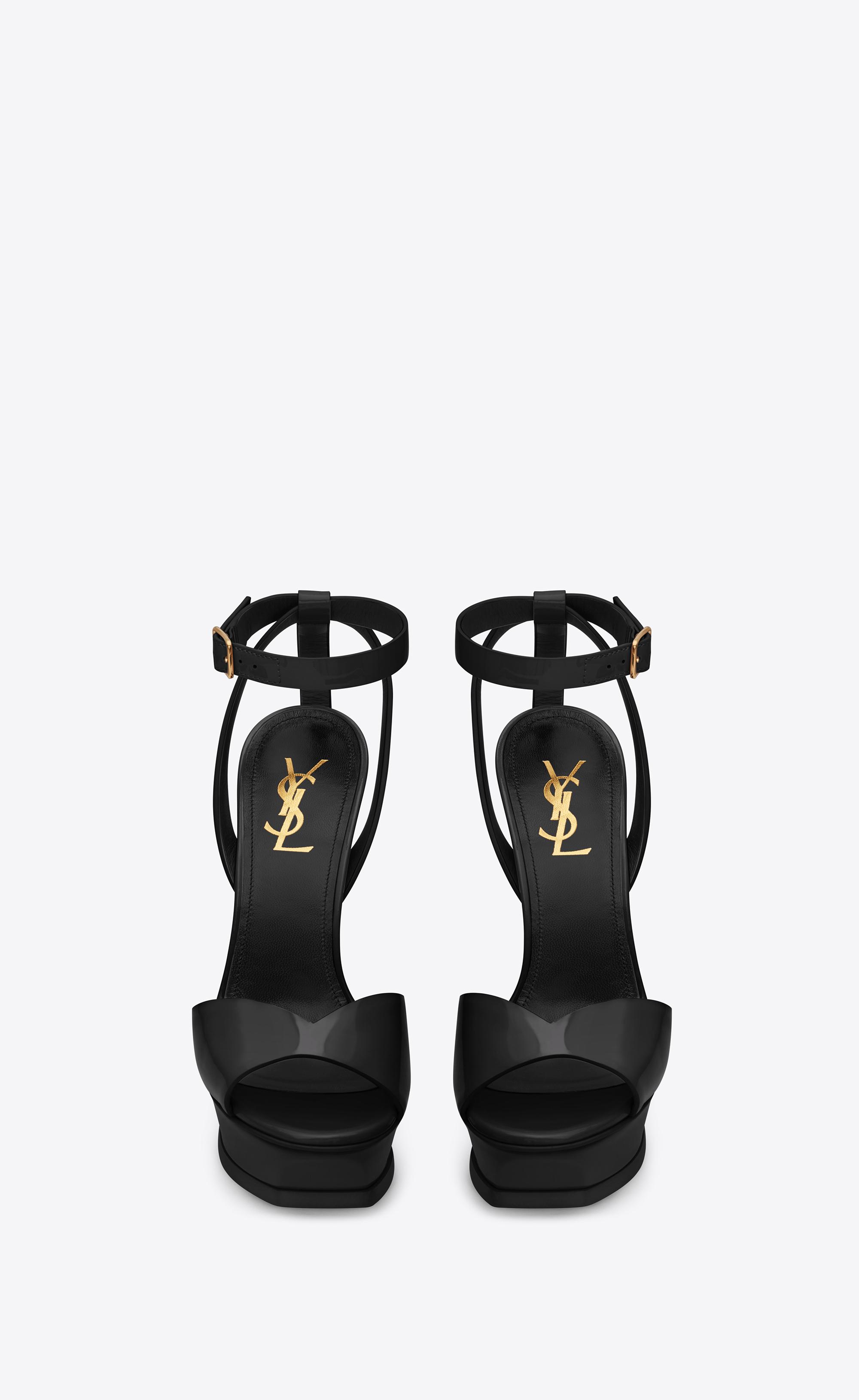 Saint Laurent Tribute Lips Sandals 2025