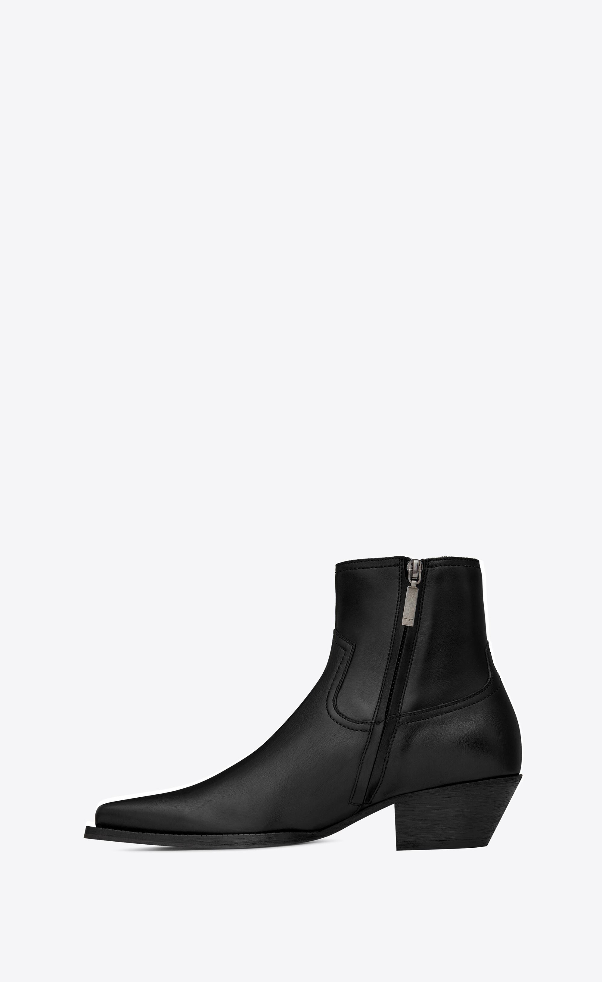 saint laurent python boots