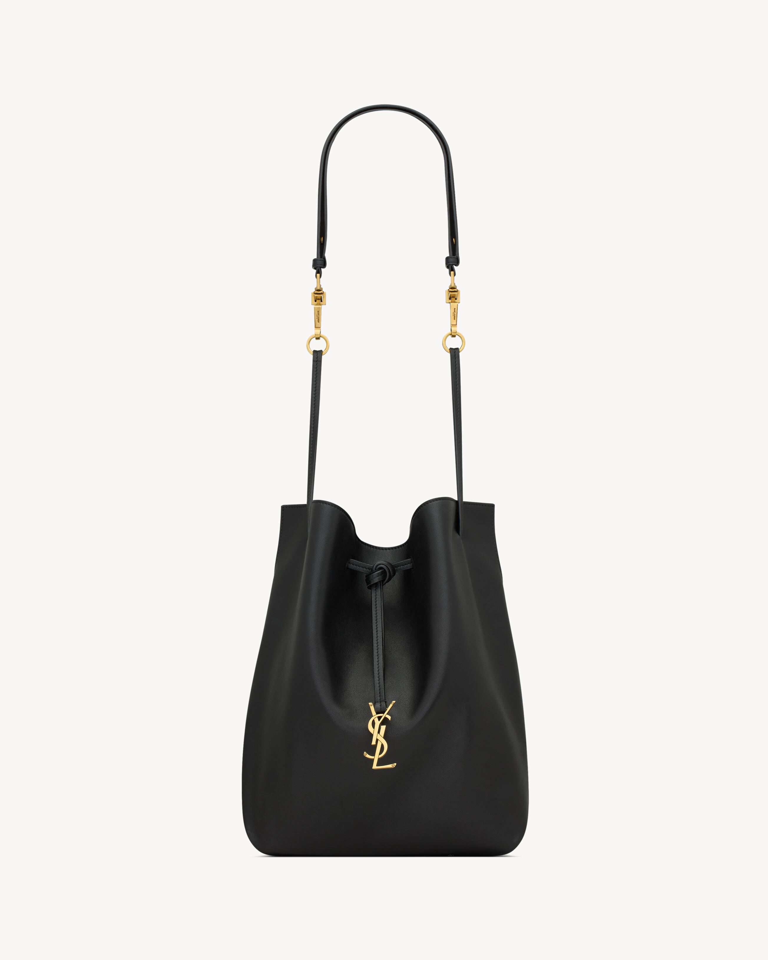 Saint Laurent Saint Laone Sizerent Paris Vii Pochon in Black | Lyst