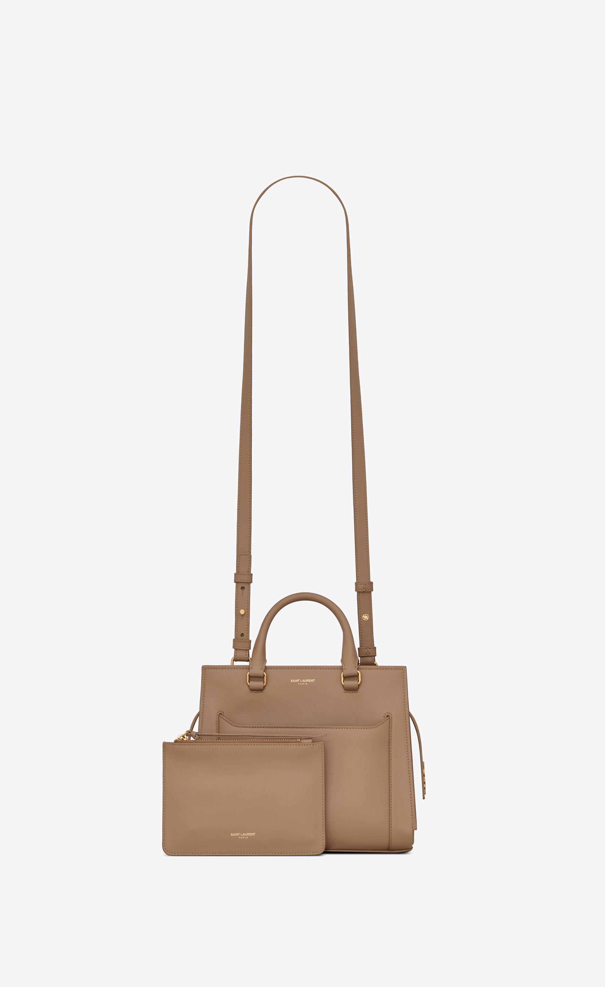 east side small tote bag in smooth leather