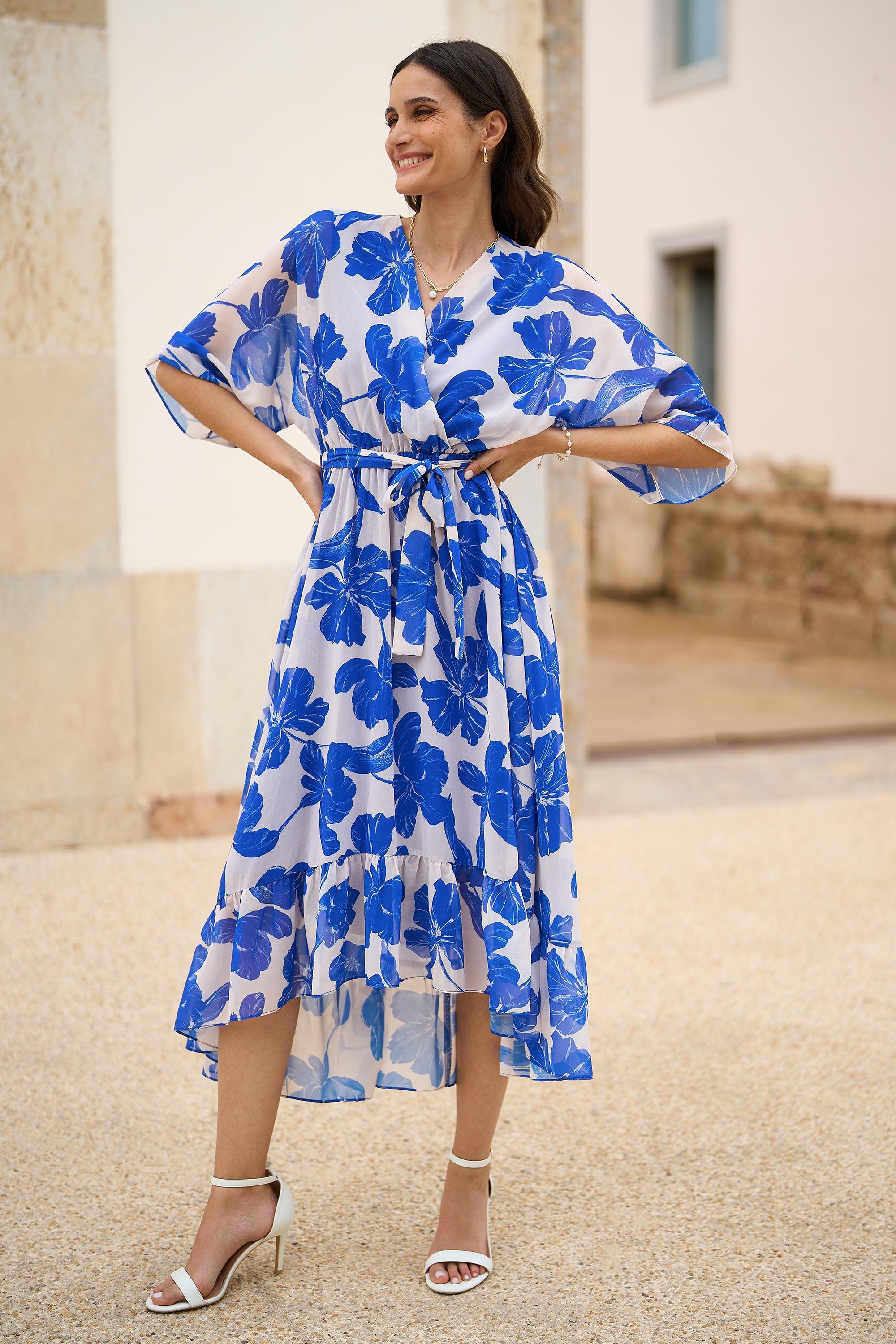Kimono Wrap Dresses for Women Up to 60% off Lyst UK