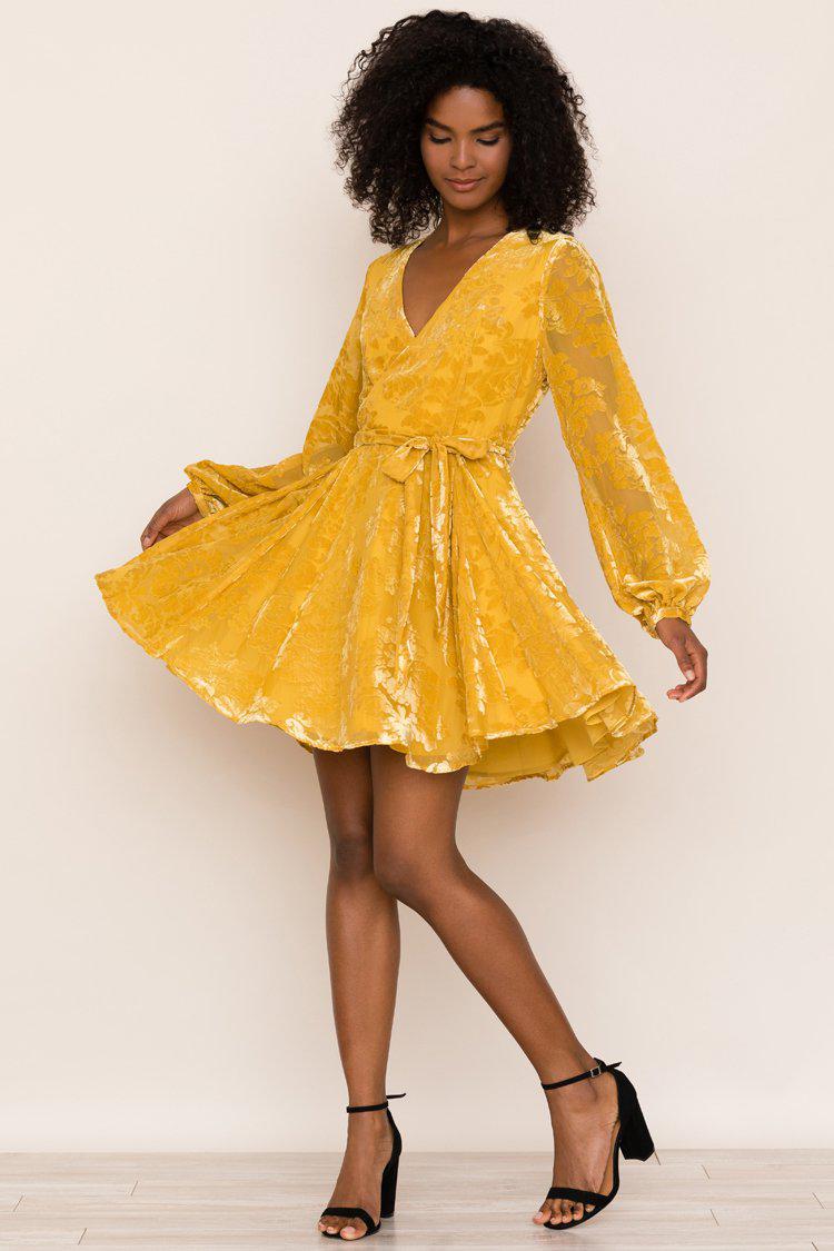 yumi kim royalty velvet dress