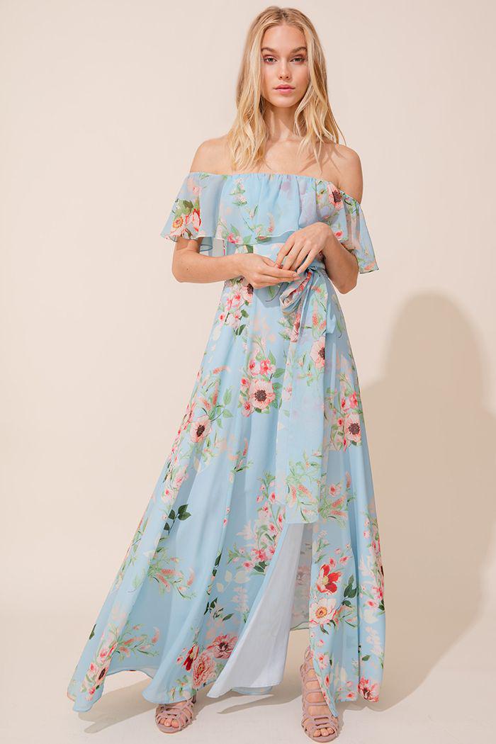 yumi kim carmen maxi dress