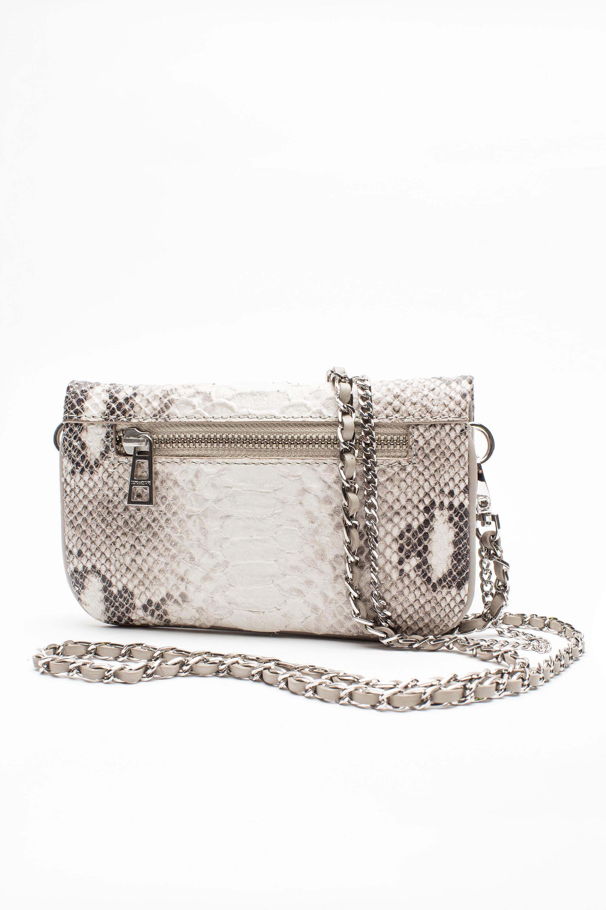 Zadig & Voltaire Leather Rock Nano Savage Bag - Lyst